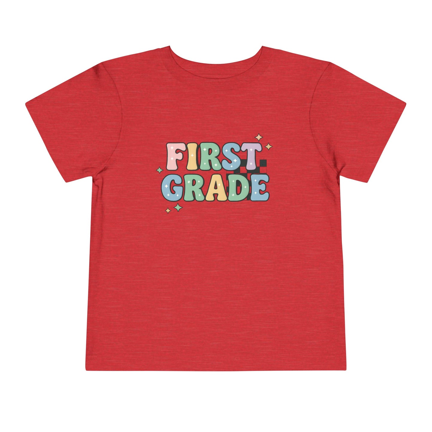 Copy of Happy First Day of School Toddler Tee, Kids School Shirt, Back to School Outfit, Rainbow Graphic Tee, Toddler Gift