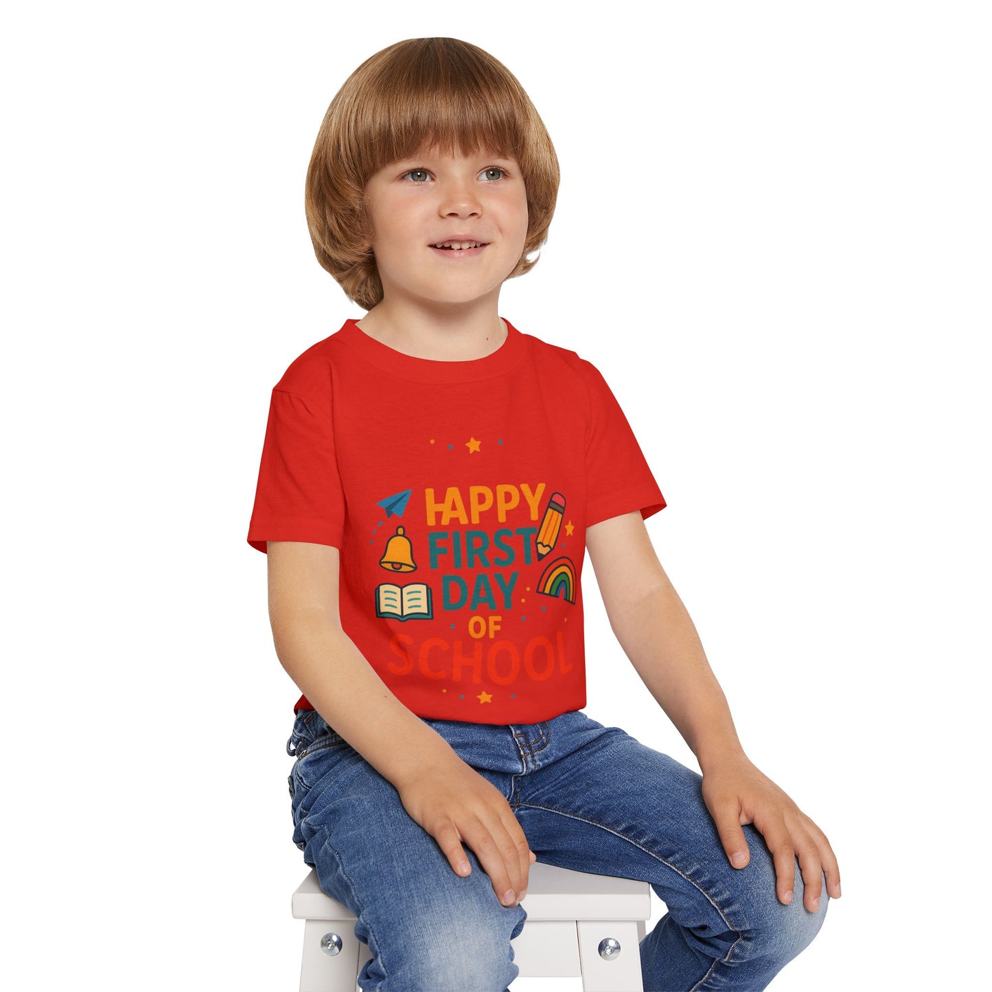 Copy of Copy of Kindergarten Ready Toddler T-Shirt, Back to School Tee, Cute Kids Apparel, Childrens Shirt, Education Gift