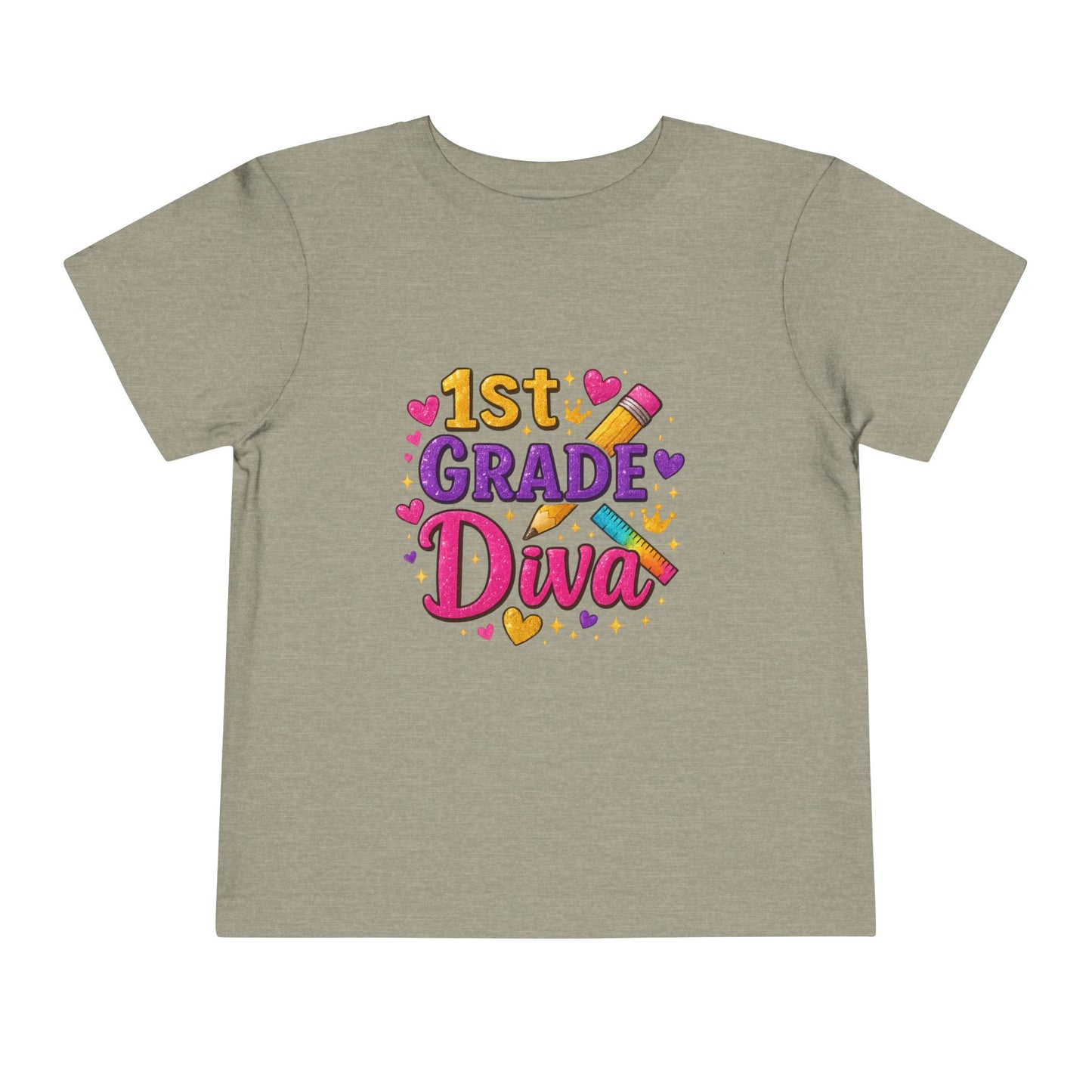 Copy of Happy First Day of School Toddler Tee, Kids School Shirt, Back to School Outfit, Rainbow Graphic Tee, Toddler Gift