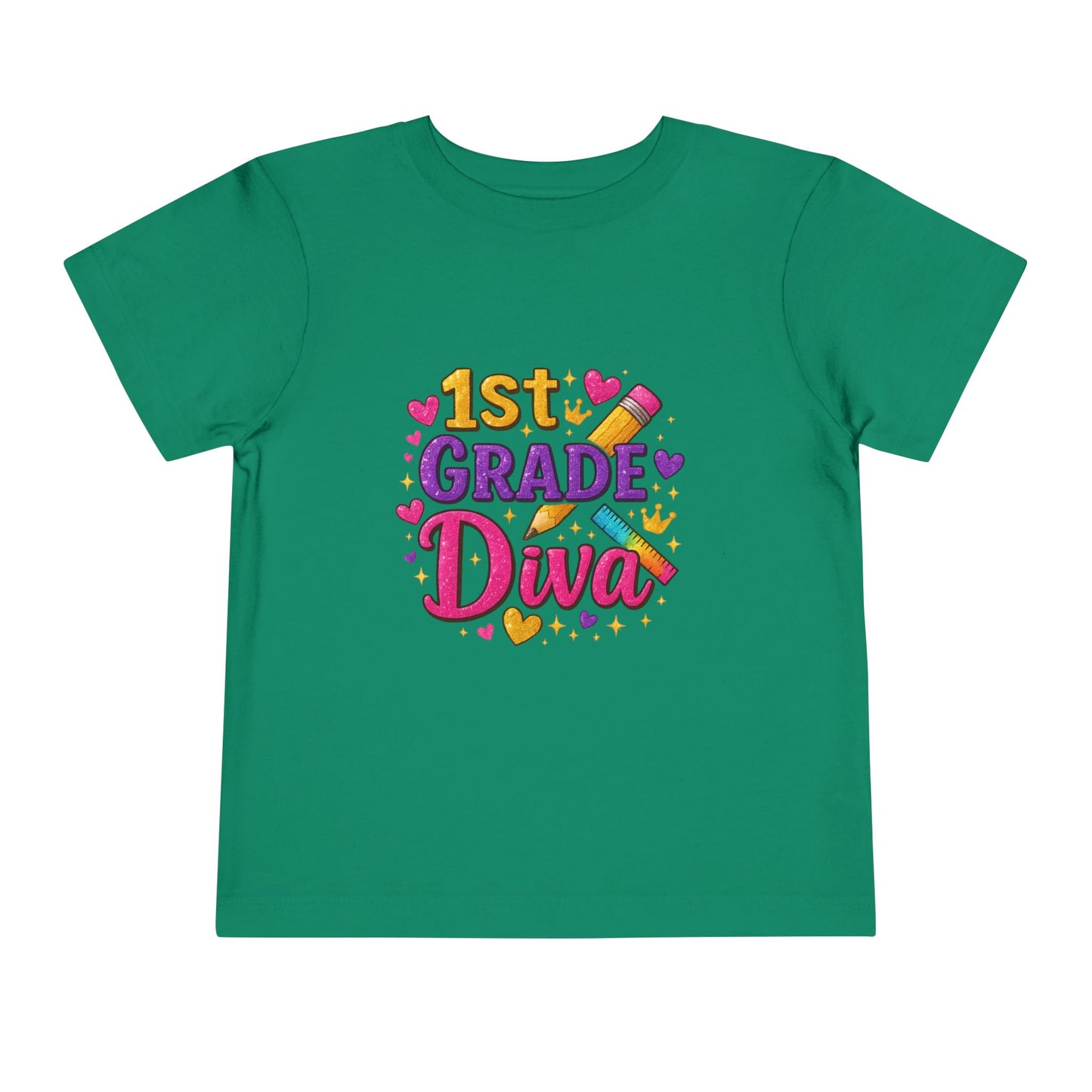Copy of Happy First Day of School Toddler Tee, Kids School Shirt, Back to School Outfit, Rainbow Graphic Tee, Toddler Gift