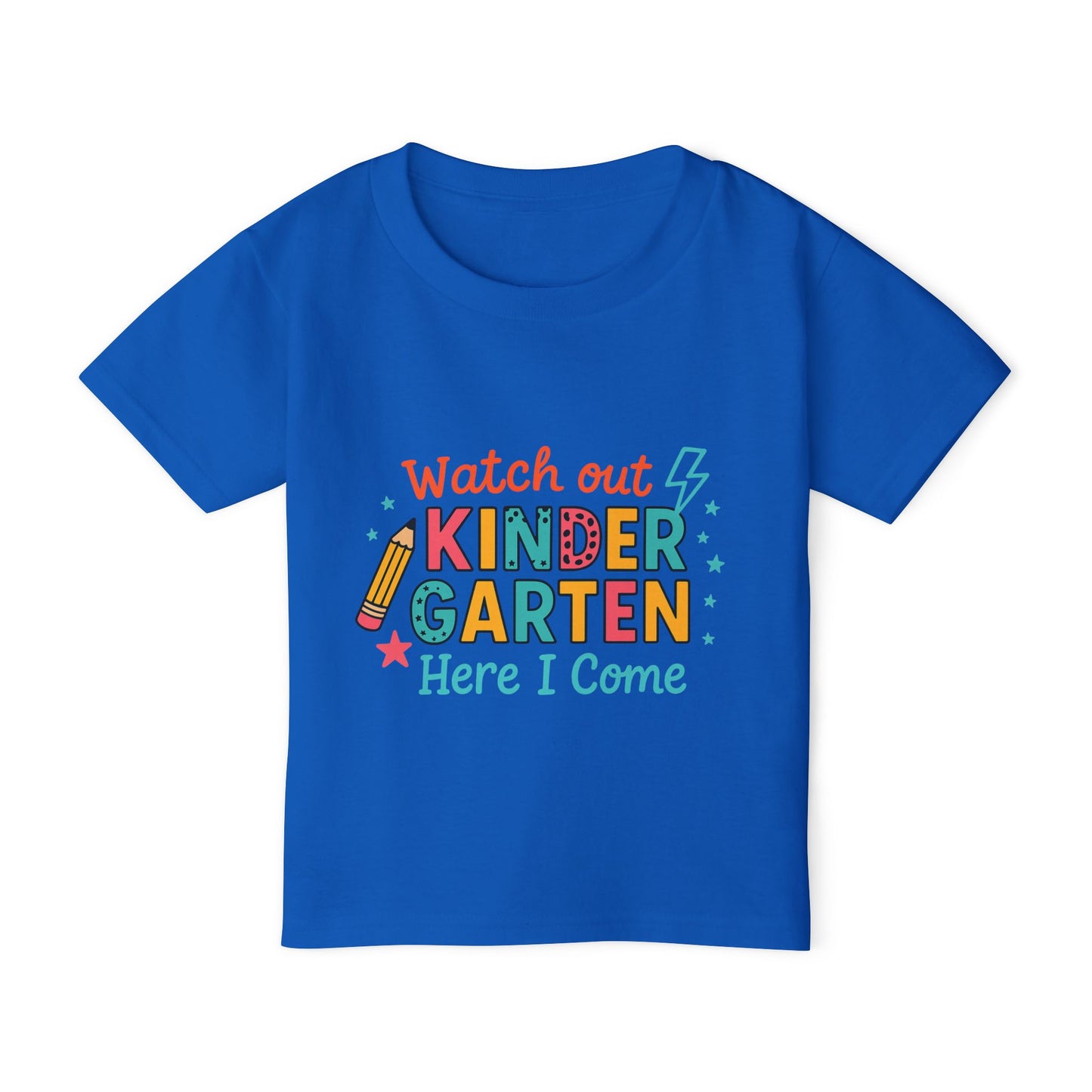 Kindergarten Ready Toddler T-Shirt, Back to School Tee, Cute Kids Apparel, Childrens Shirt, Education Gift