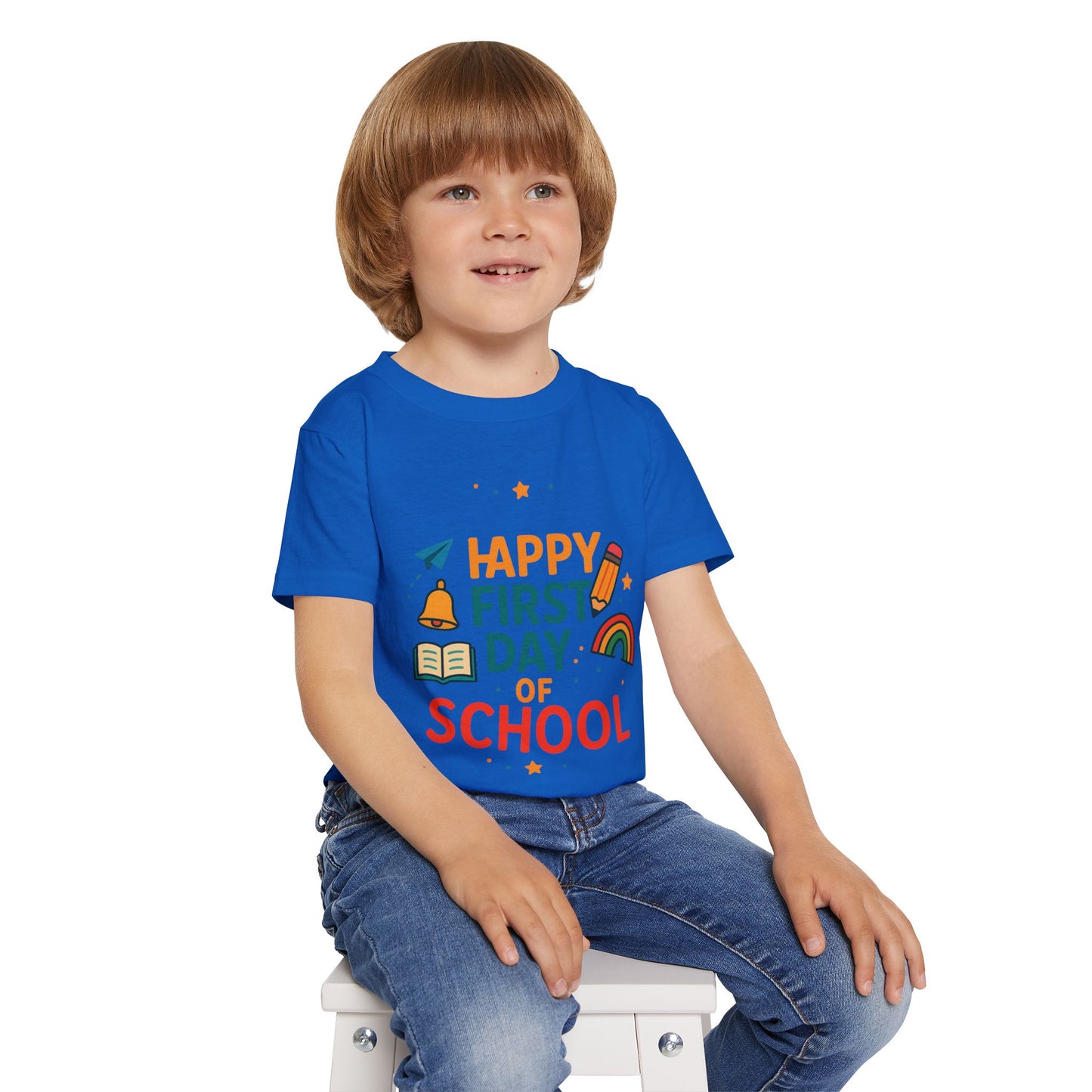 Copy of Copy of Kindergarten Ready Toddler T-Shirt, Back to School Tee, Cute Kids Apparel, Childrens Shirt, Education Gift