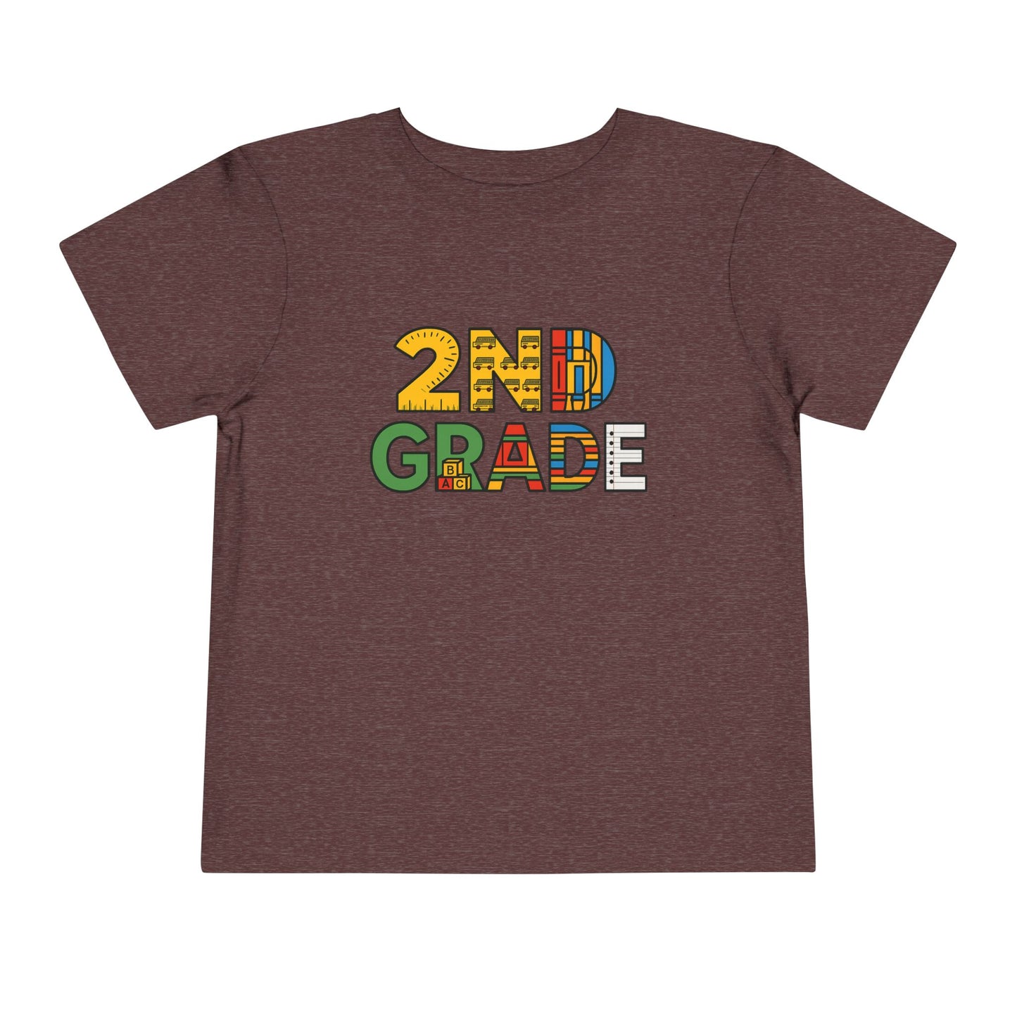 Copy of Happy First Day of School Toddler Tee, Kids School Shirt, Back to School Outfit, Rainbow Graphic Tee, Toddler Gift
