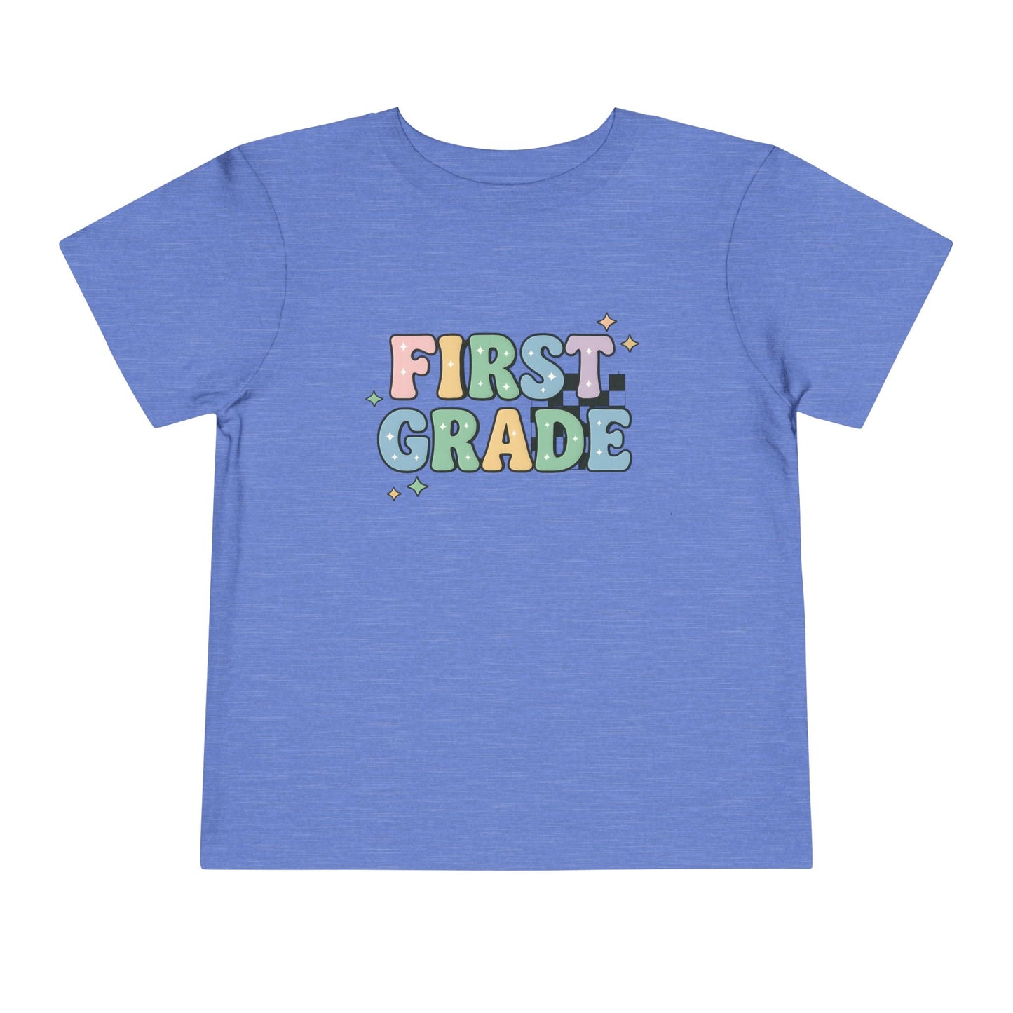 Copy of Happy First Day of School Toddler Tee, Kids School Shirt, Back to School Outfit, Rainbow Graphic Tee, Toddler Gift