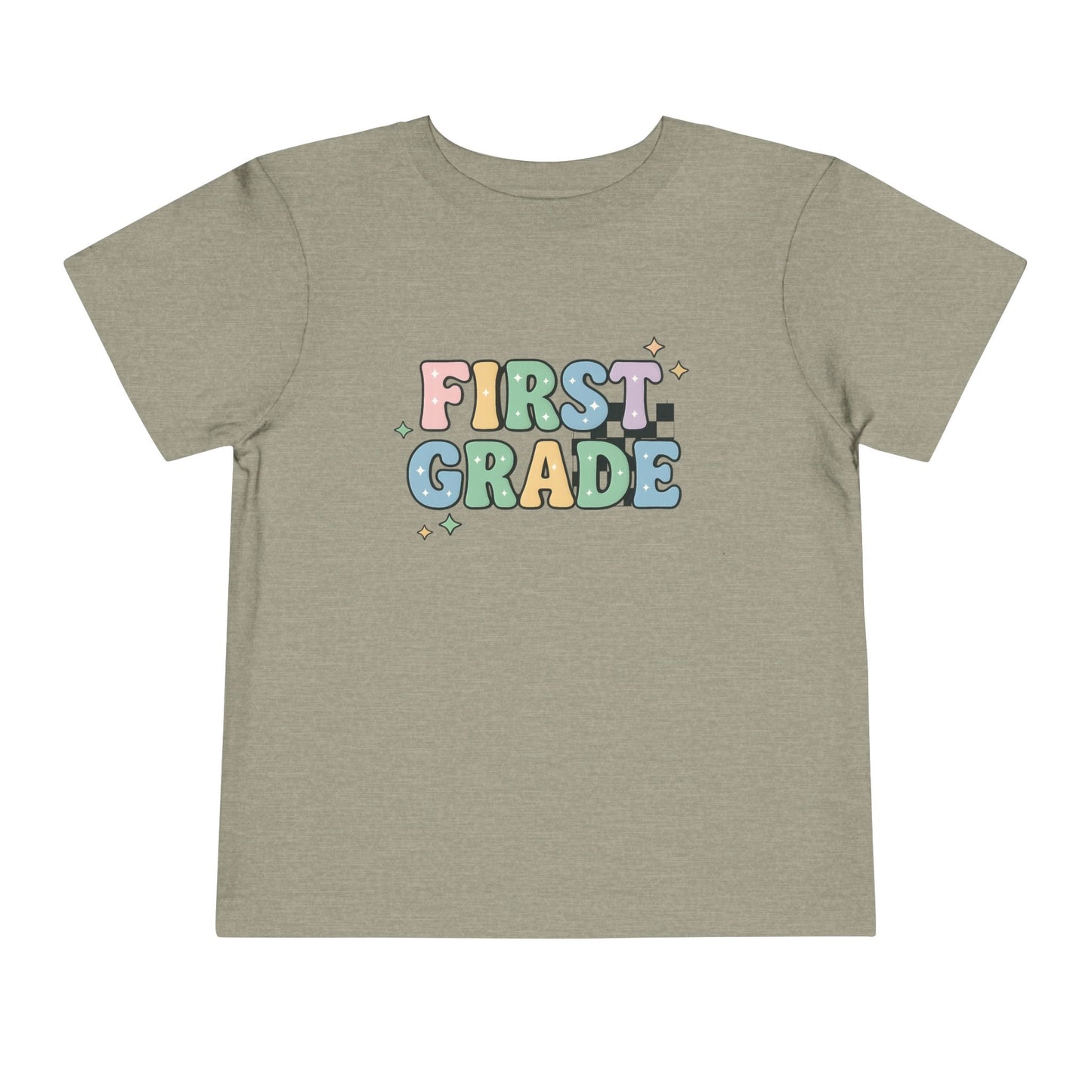 Copy of Happy First Day of School Toddler Tee, Kids School Shirt, Back to School Outfit, Rainbow Graphic Tee, Toddler Gift