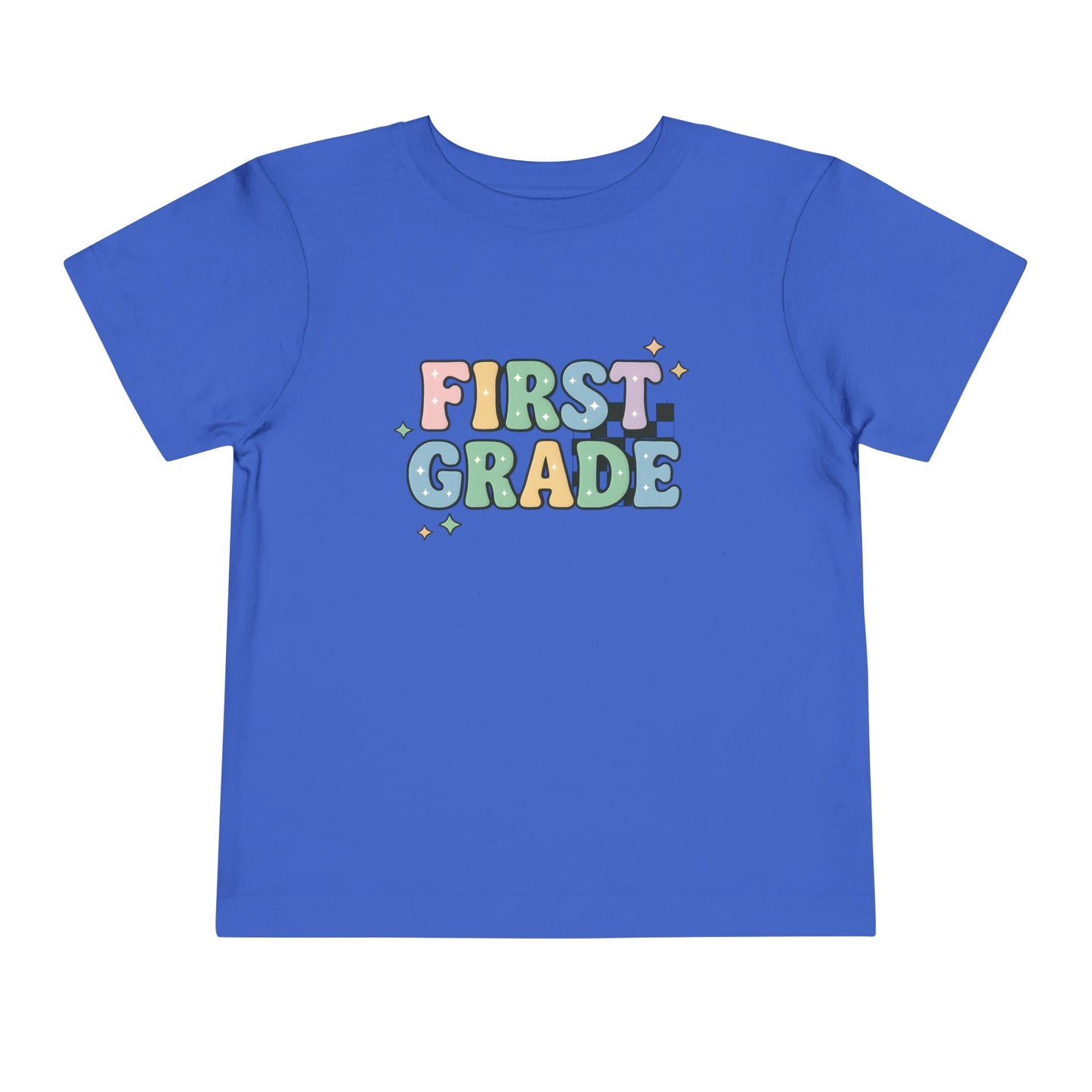 Copy of Happy First Day of School Toddler Tee, Kids School Shirt, Back to School Outfit, Rainbow Graphic Tee, Toddler Gift