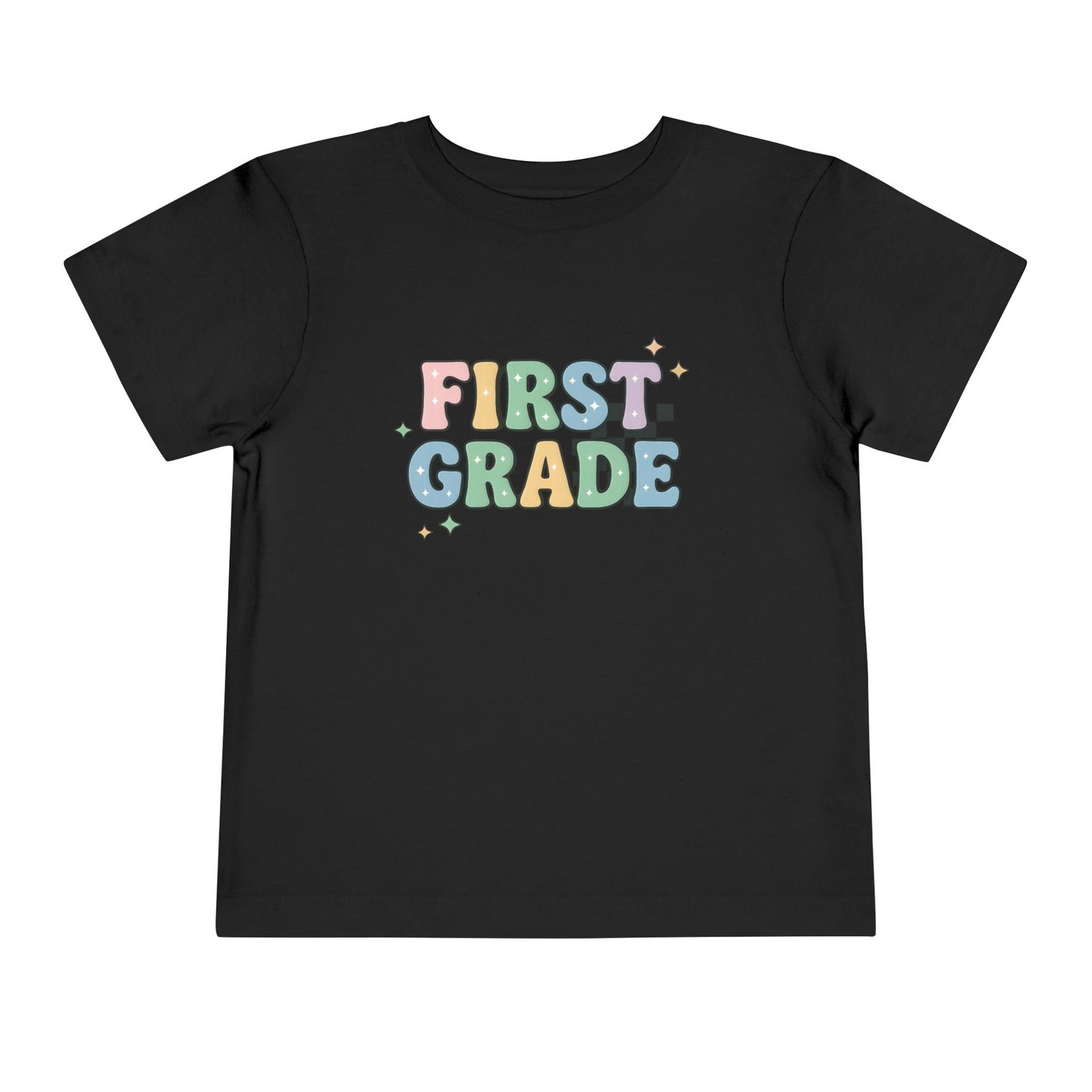 Copy of Happy First Day of School Toddler Tee, Kids School Shirt, Back to School Outfit, Rainbow Graphic Tee, Toddler Gift