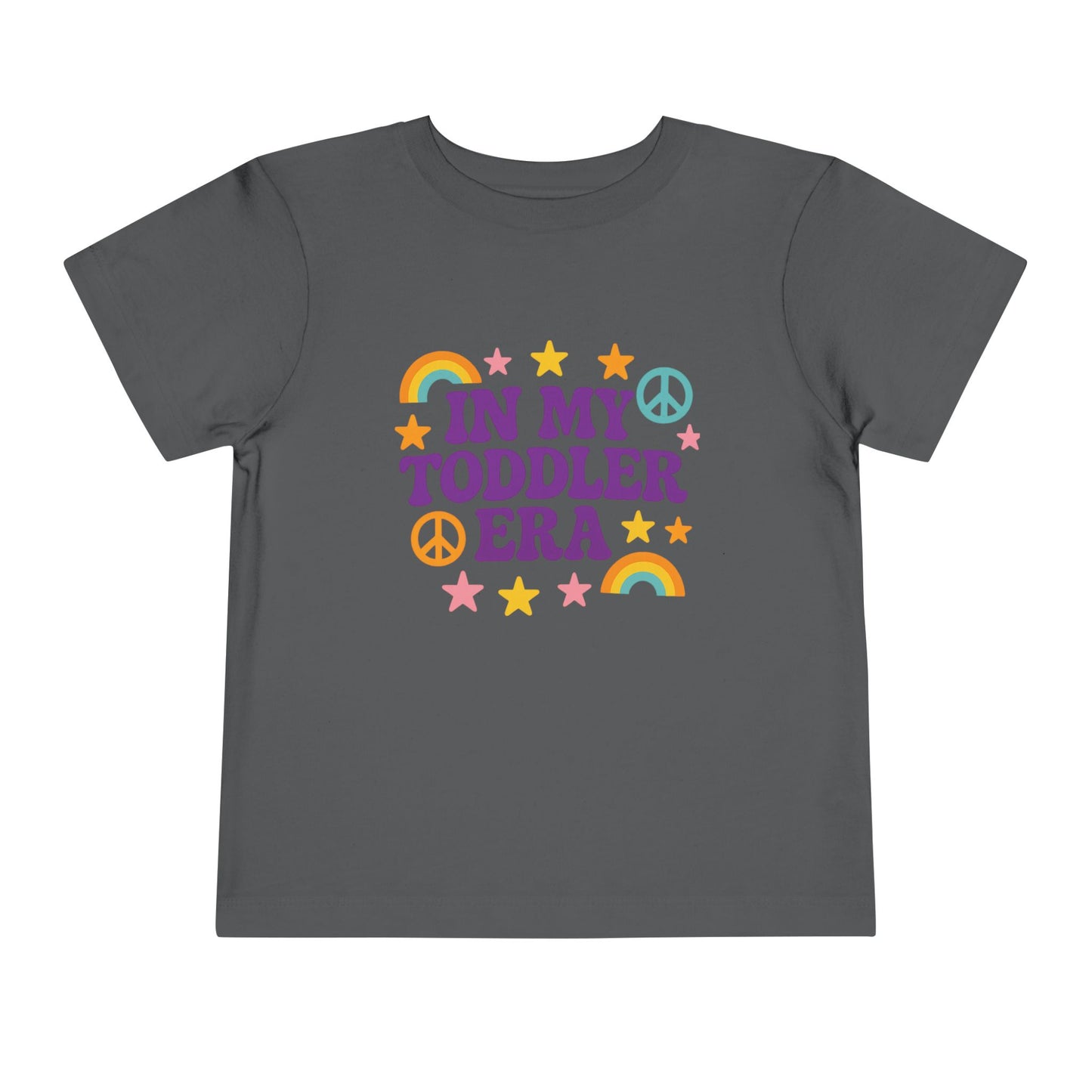 Toddler Tee, Kids School Shirt, Back to School Outfit, Rainbow Graphic Tee, Toddler Gift