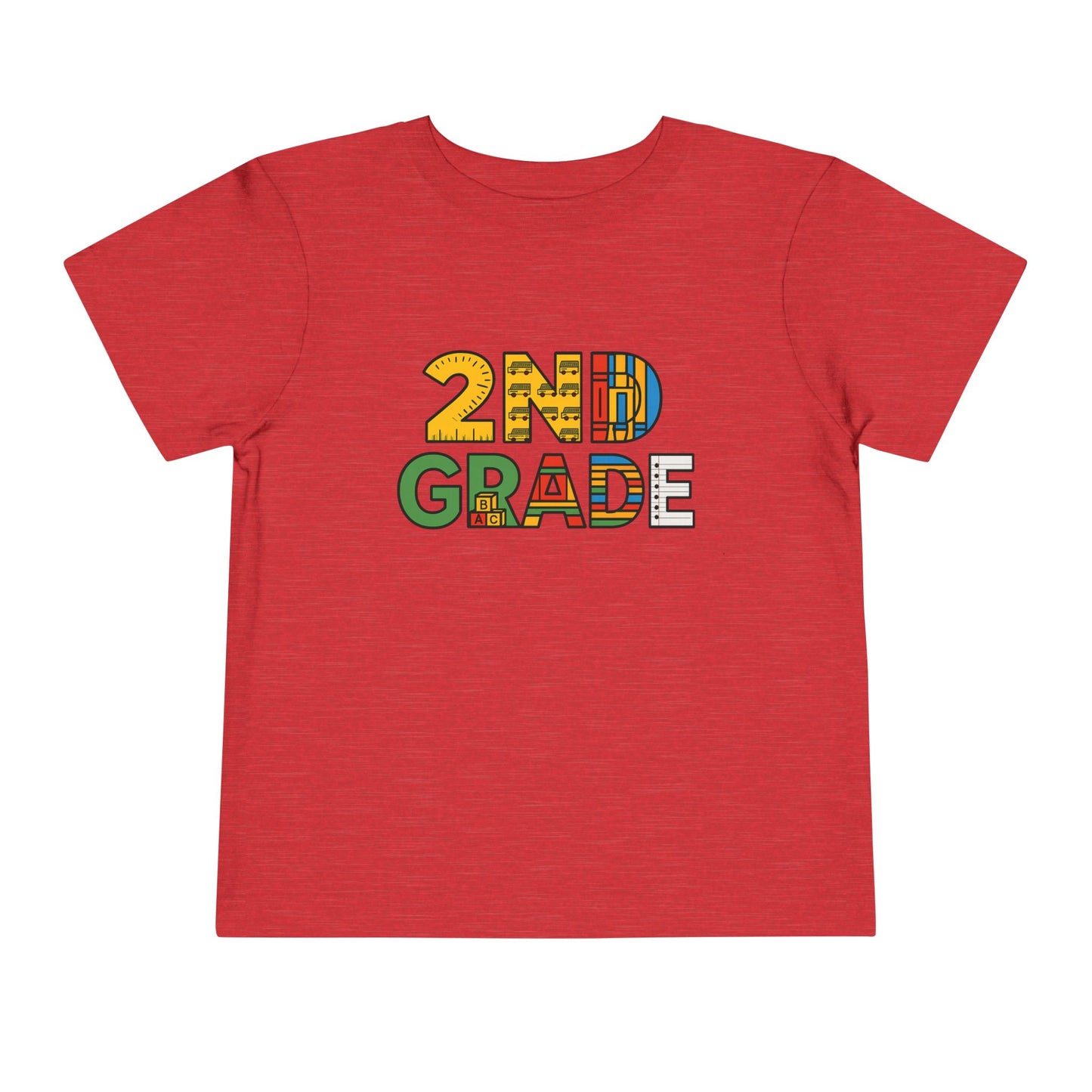 Copy of Happy First Day of School Toddler Tee, Kids School Shirt, Back to School Outfit, Rainbow Graphic Tee, Toddler Gift