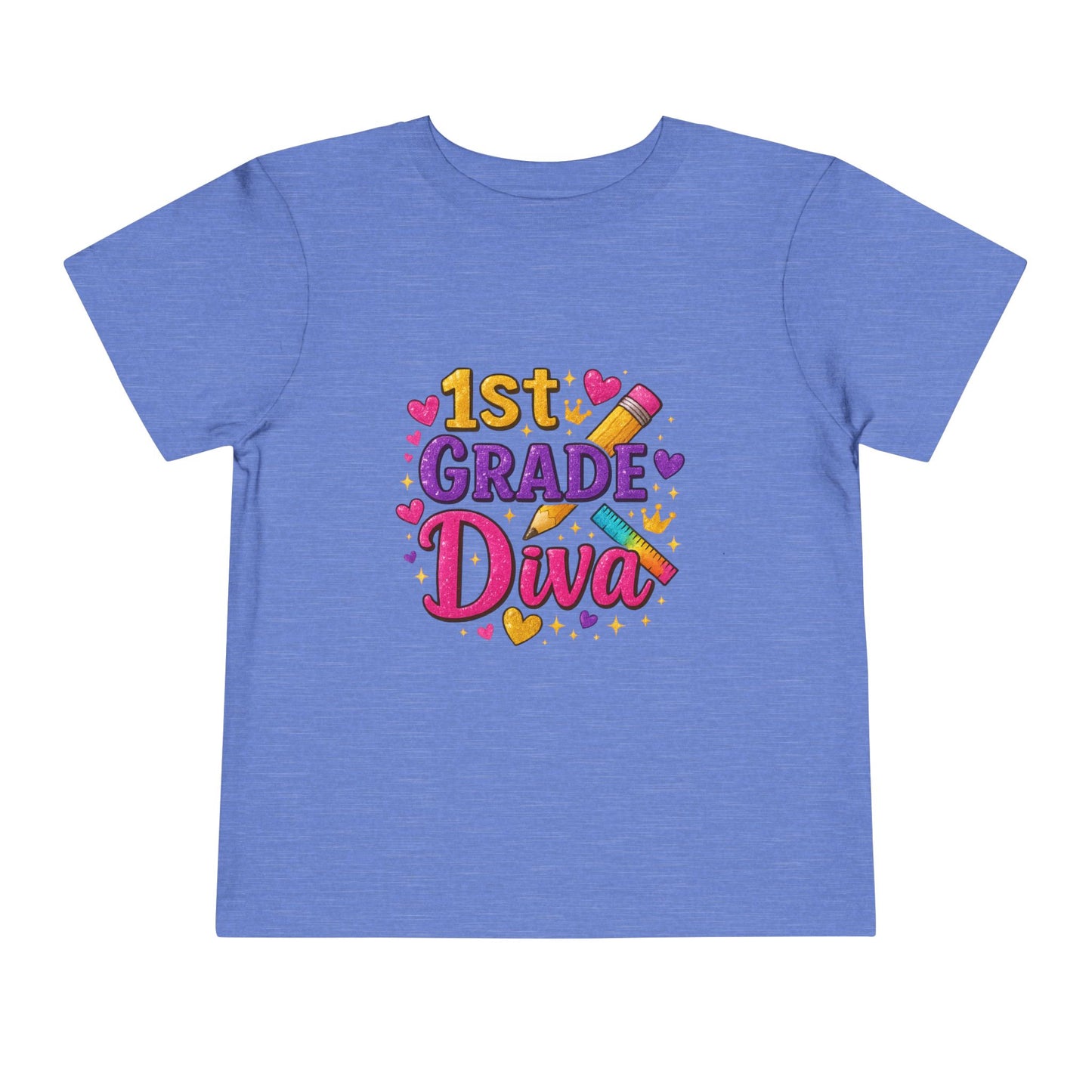 Copy of Happy First Day of School Toddler Tee, Kids School Shirt, Back to School Outfit, Rainbow Graphic Tee, Toddler Gift