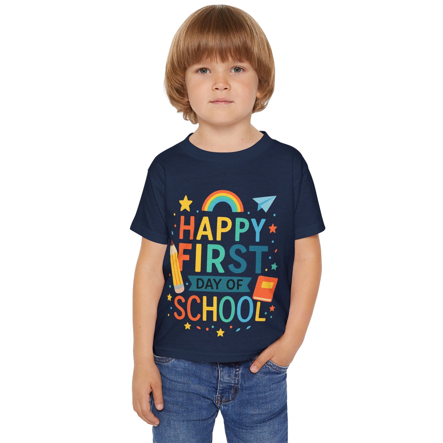 Copy of Kindergarten Ready Toddler T-Shirt, Back to School Tee, Cute Kids Apparel, Childrens Shirt, Education Gift