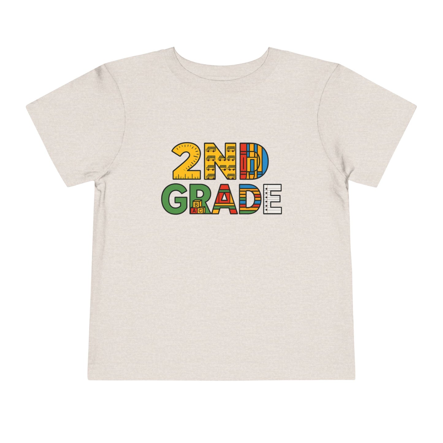 Copy of Happy First Day of School Toddler Tee, Kids School Shirt, Back to School Outfit, Rainbow Graphic Tee, Toddler Gift