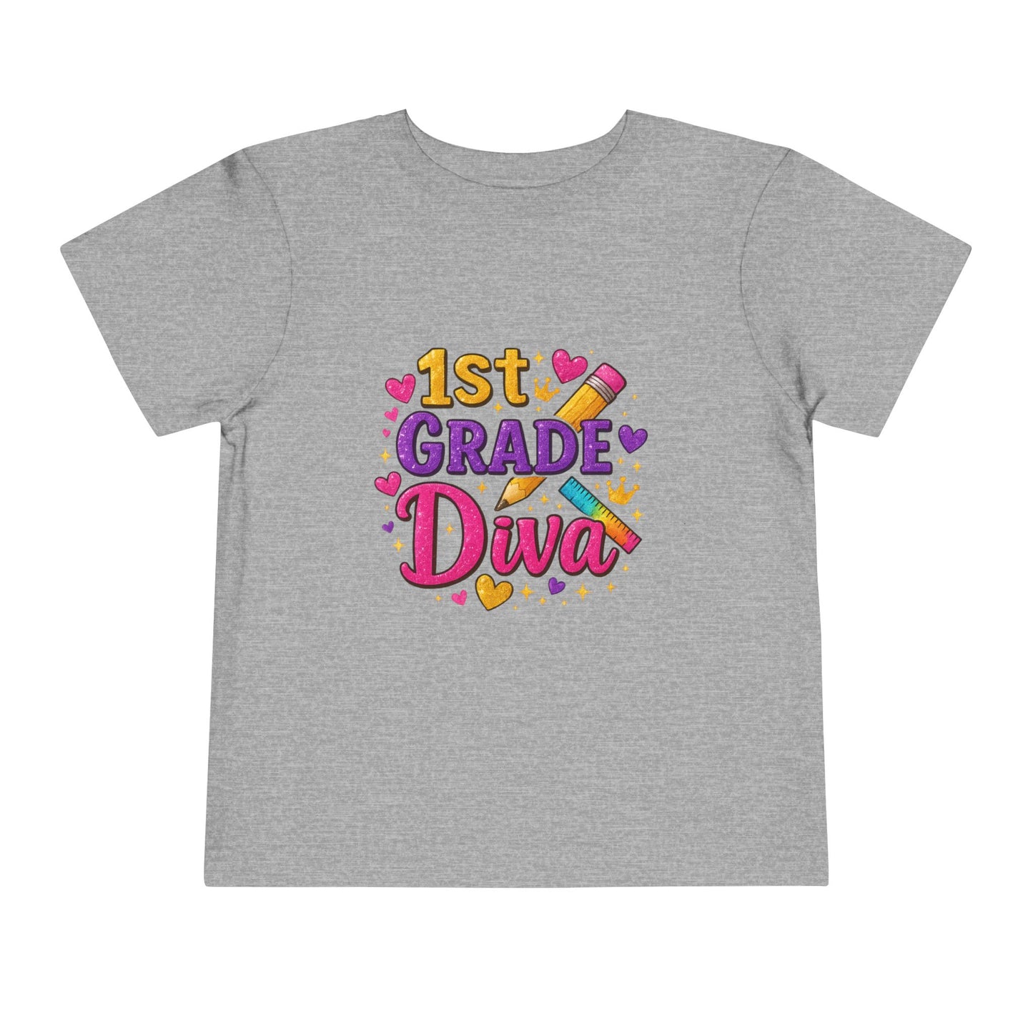 Copy of Happy First Day of School Toddler Tee, Kids School Shirt, Back to School Outfit, Rainbow Graphic Tee, Toddler Gift