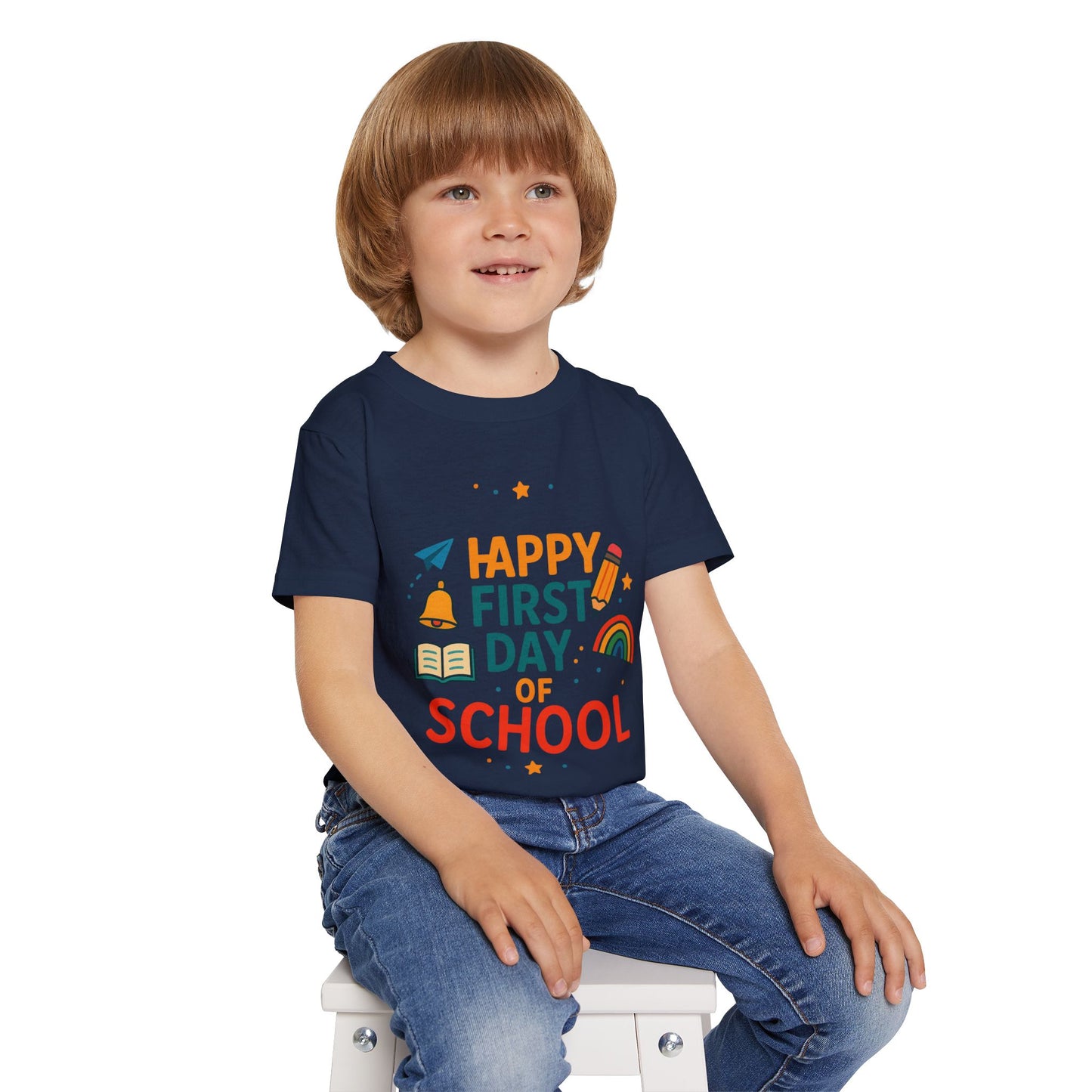 Copy of Copy of Kindergarten Ready Toddler T-Shirt, Back to School Tee, Cute Kids Apparel, Childrens Shirt, Education Gift