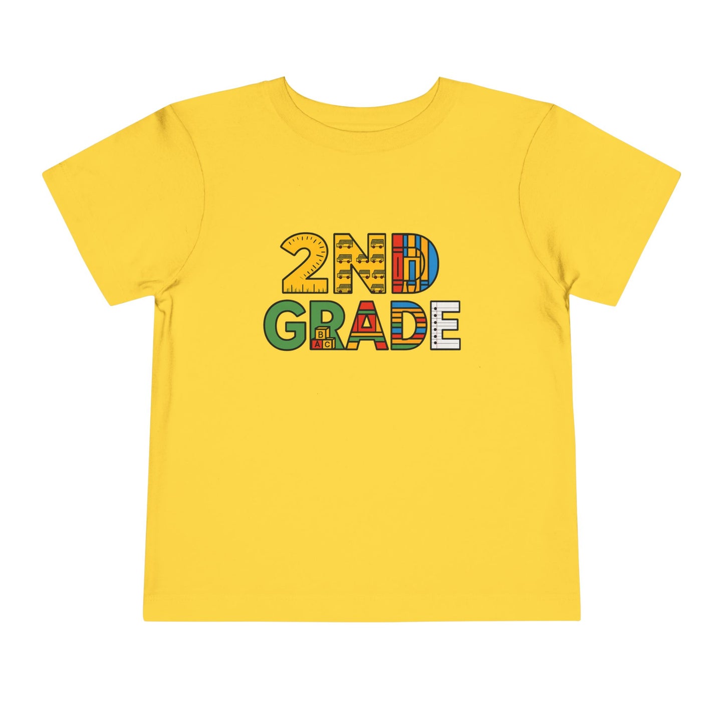 Copy of Happy First Day of School Toddler Tee, Kids School Shirt, Back to School Outfit, Rainbow Graphic Tee, Toddler Gift