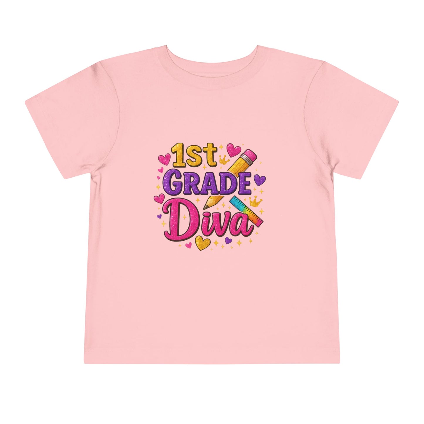 Copy of Happy First Day of School Toddler Tee, Kids School Shirt, Back to School Outfit, Rainbow Graphic Tee, Toddler Gift