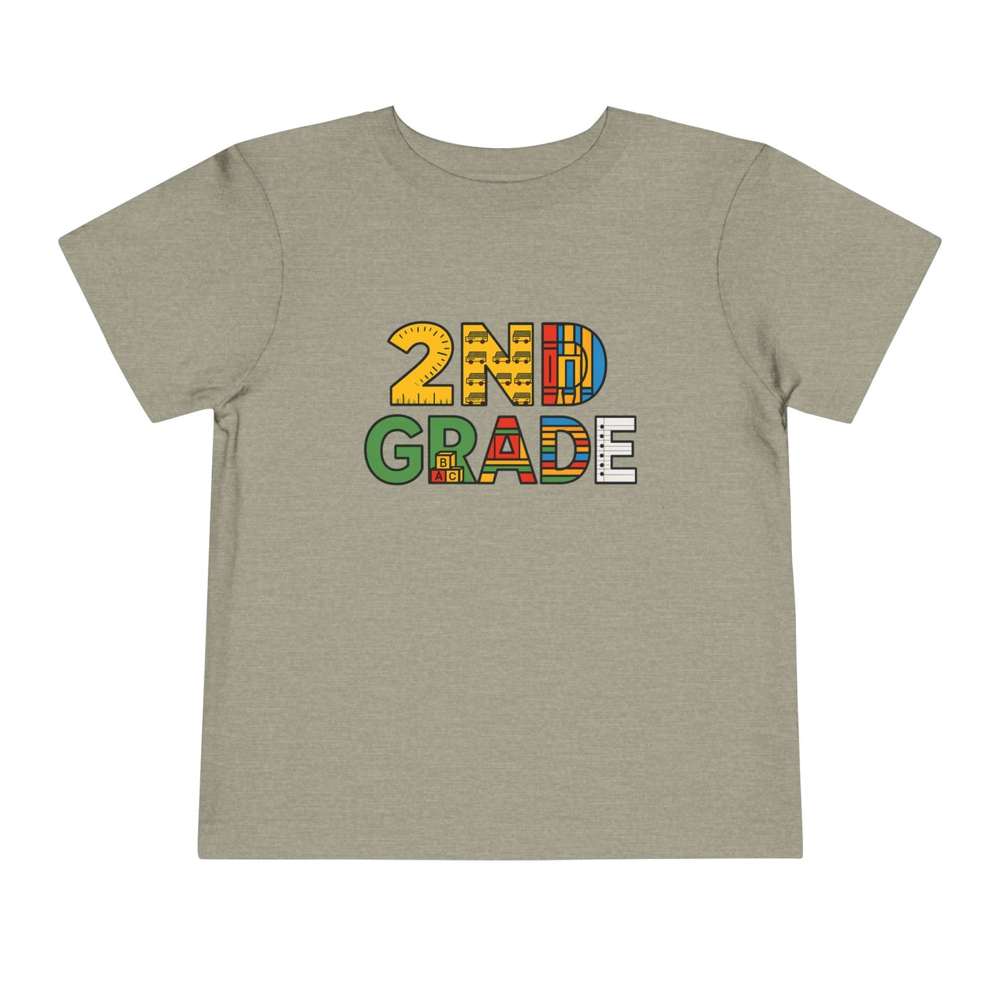 Copy of Happy First Day of School Toddler Tee, Kids School Shirt, Back to School Outfit, Rainbow Graphic Tee, Toddler Gift