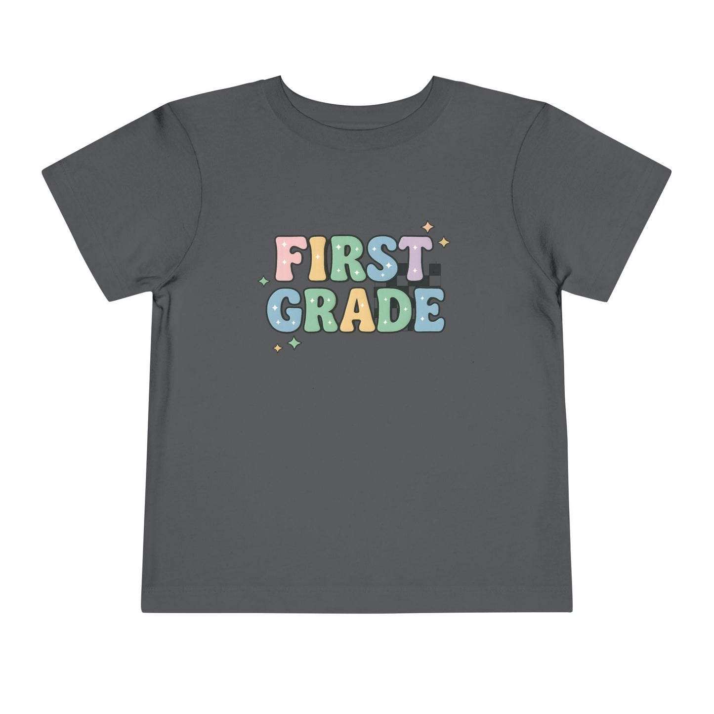 Copy of Happy First Day of School Toddler Tee, Kids School Shirt, Back to School Outfit, Rainbow Graphic Tee, Toddler Gift