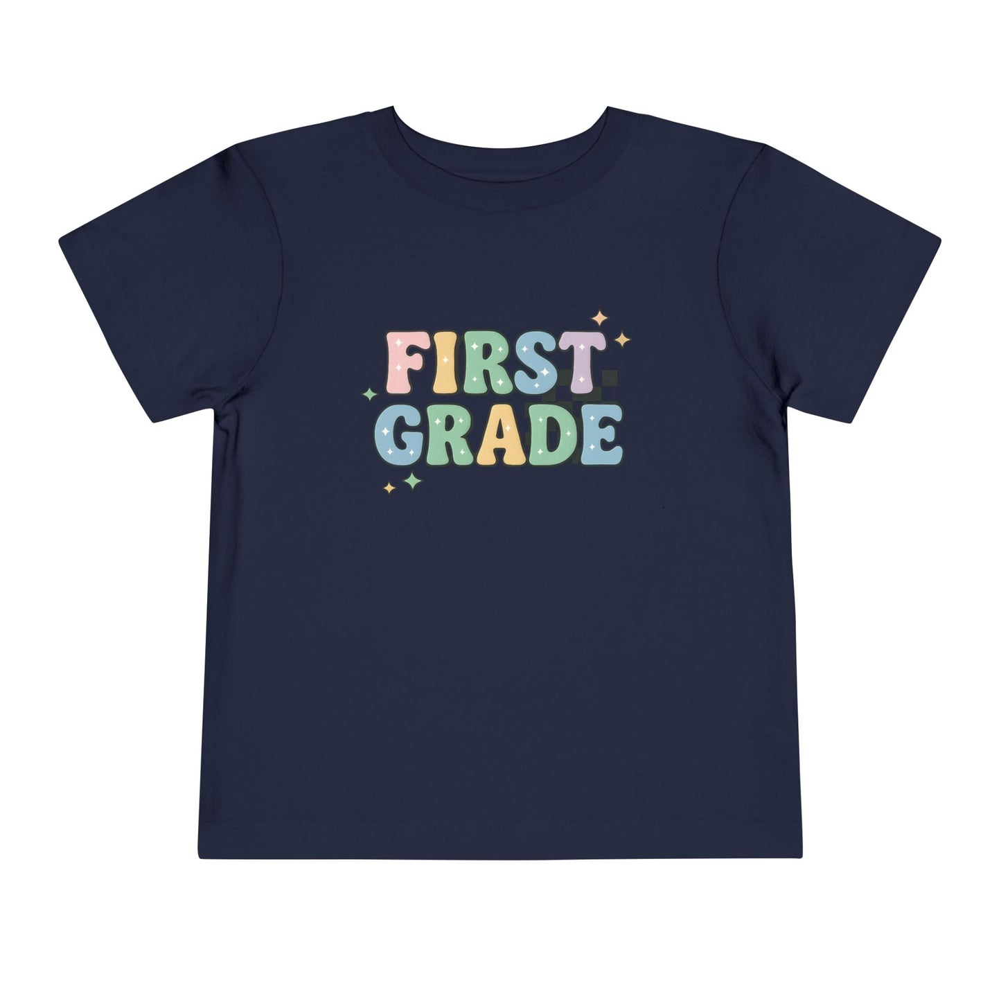 Copy of Happy First Day of School Toddler Tee, Kids School Shirt, Back to School Outfit, Rainbow Graphic Tee, Toddler Gift