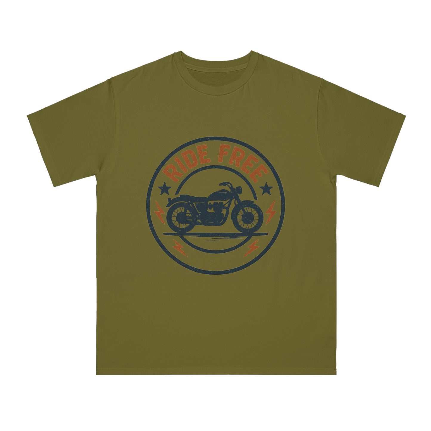 Organic unisex pixel T-shirt, eco-friendly, tech gift.