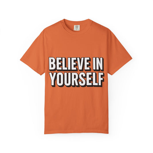 Unisex motivational T-shirt. Casual wear. Inspirational gift.
