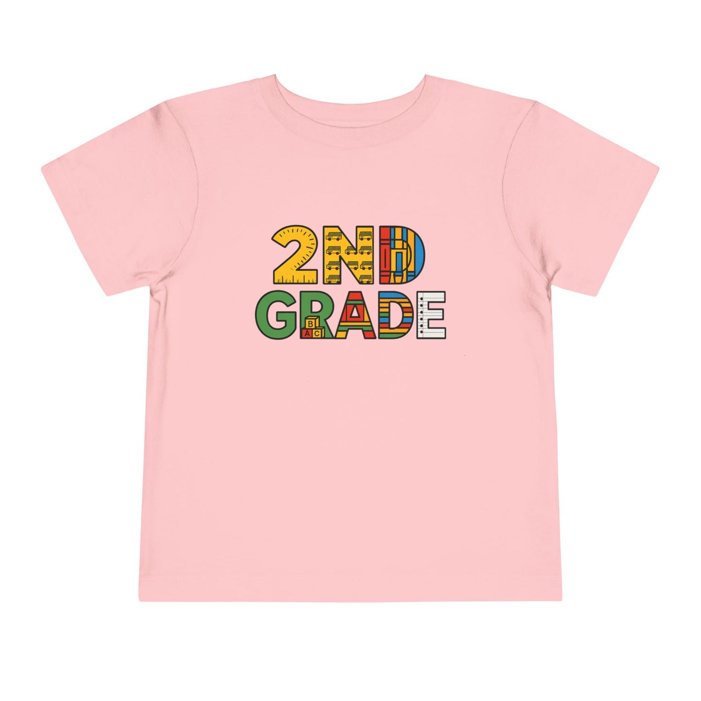 Copy of Happy First Day of School Toddler Tee, Kids School Shirt, Back to School Outfit, Rainbow Graphic Tee, Toddler Gift