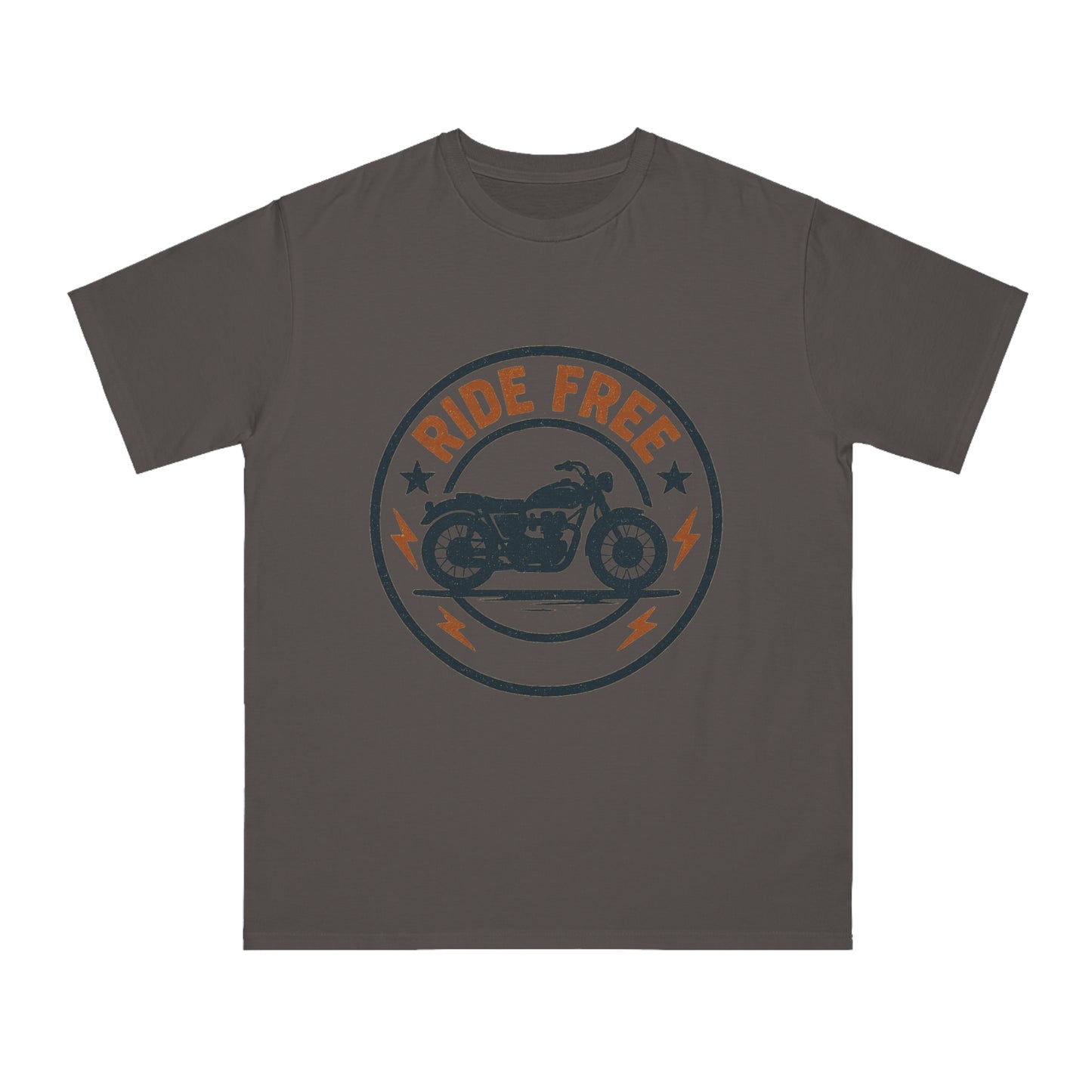 Organic unisex pixel T-shirt, eco-friendly, tech gift.