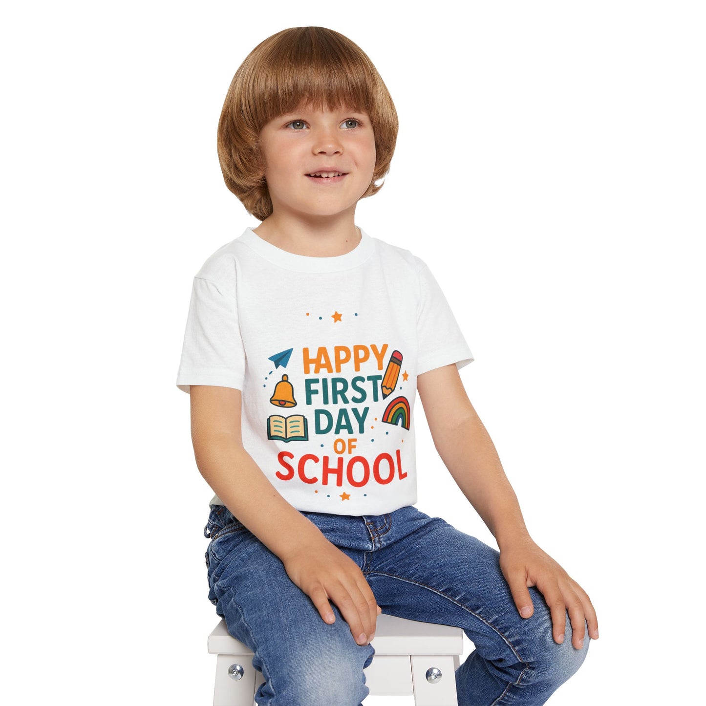 Copy of Copy of Kindergarten Ready Toddler T-Shirt, Back to School Tee, Cute Kids Apparel, Childrens Shirt, Education Gift