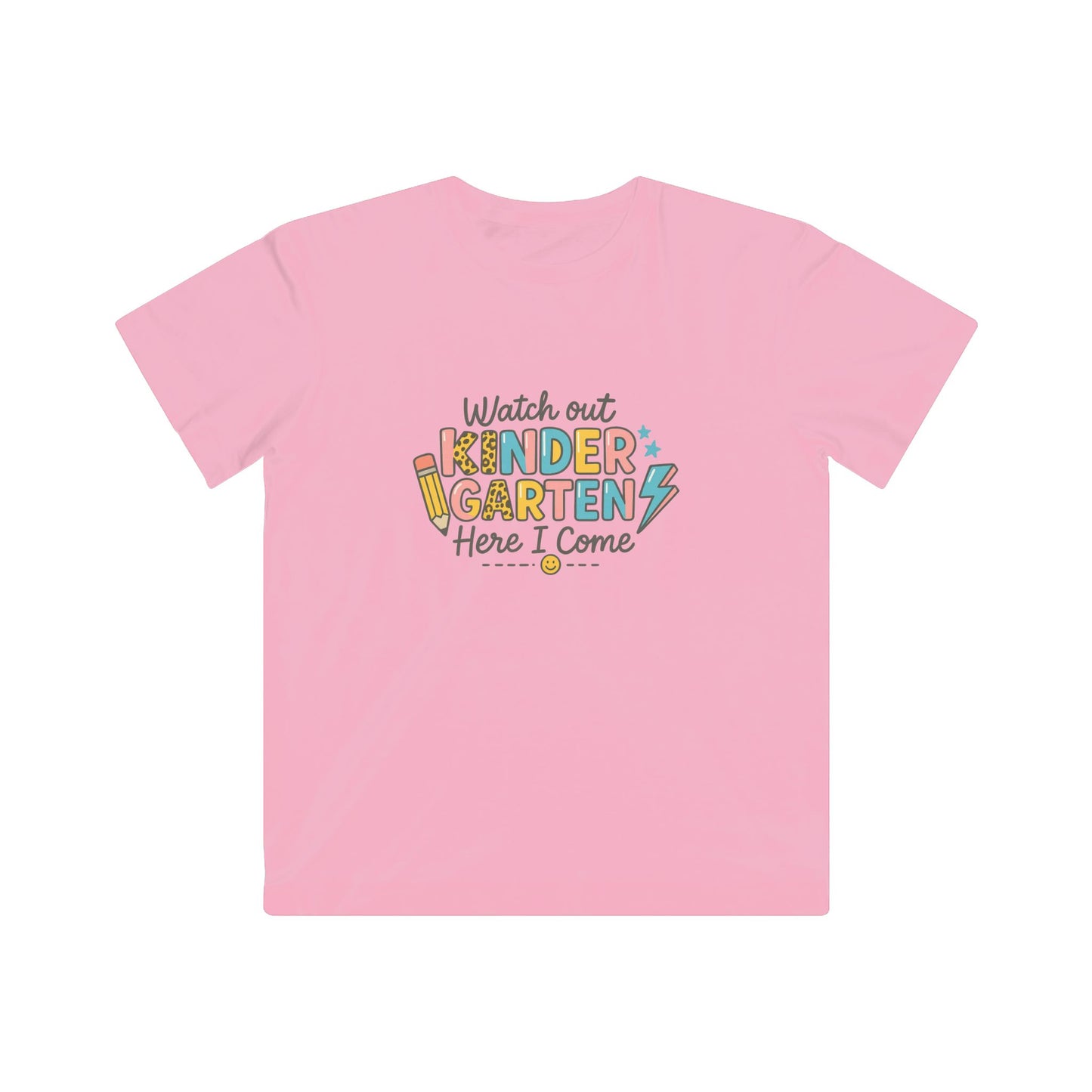 Kids Kindergarten Tee, Back to School T-Shirt, Fun Kids Apparel, First Day of School, Gift for New Students