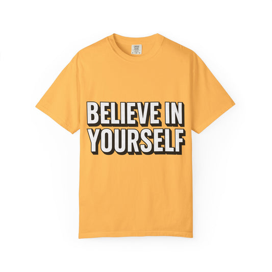 Unisex motivational T-shirt. Casual wear. Inspirational gift.