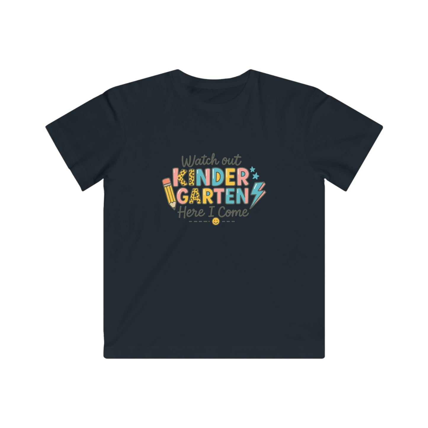 Kids Kindergarten Tee, Back to School T-Shirt, Fun Kids Apparel, First Day of School, Gift for New Students