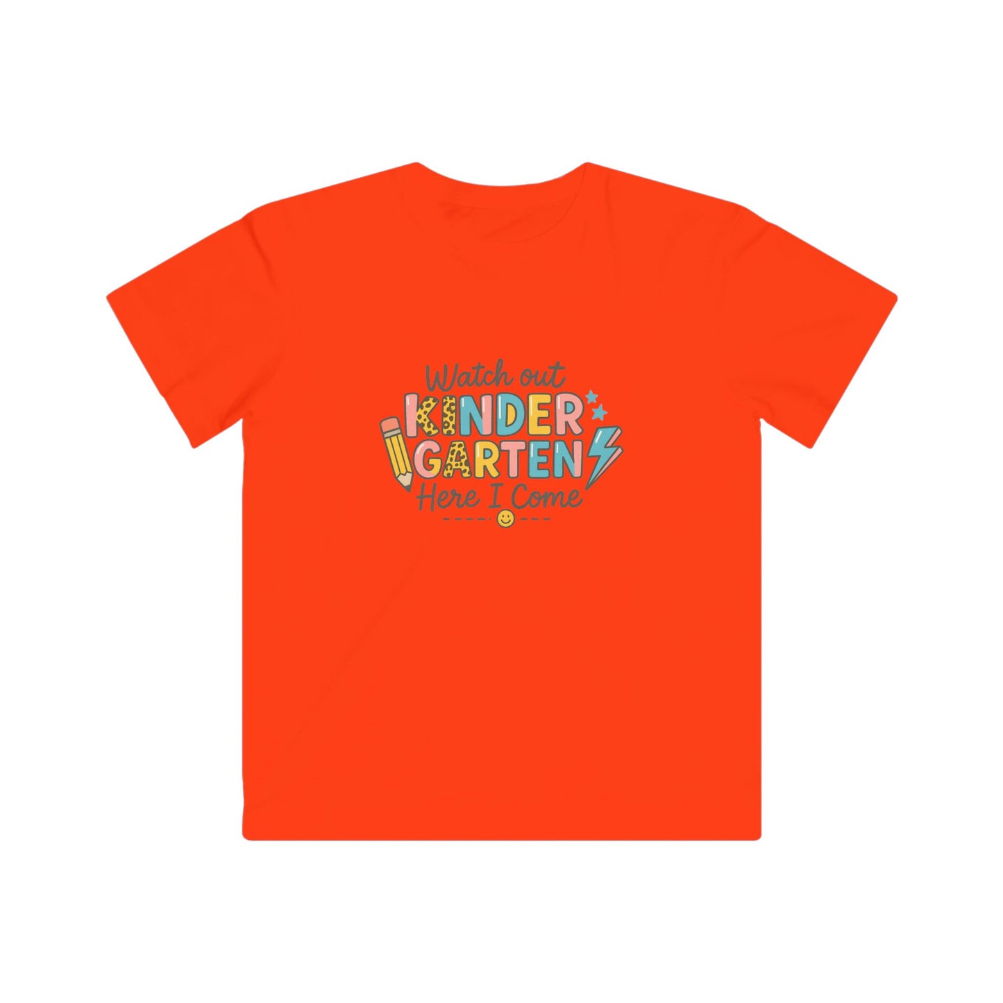 Kids Kindergarten Tee, Back to School T-Shirt, Fun Kids Apparel, First Day of School, Gift for New Students