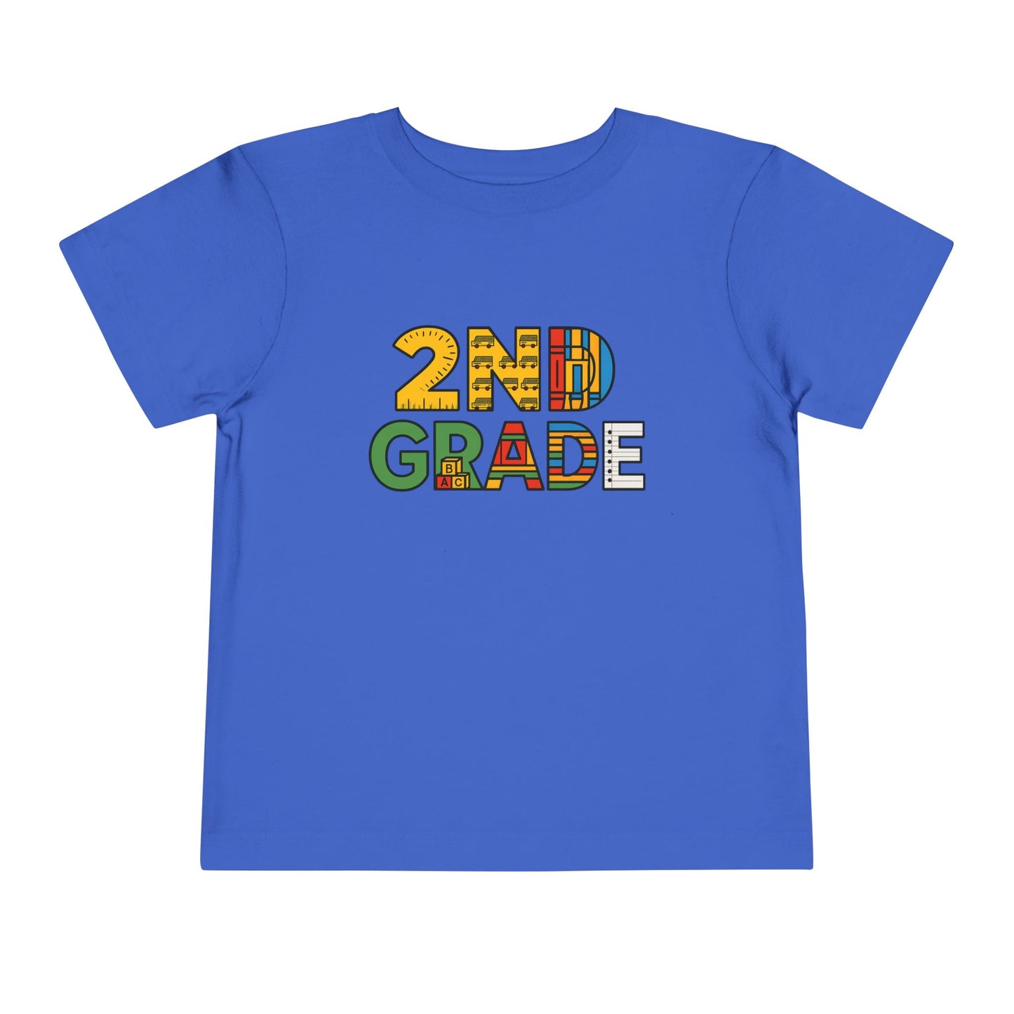 Copy of Happy First Day of School Toddler Tee, Kids School Shirt, Back to School Outfit, Rainbow Graphic Tee, Toddler Gift