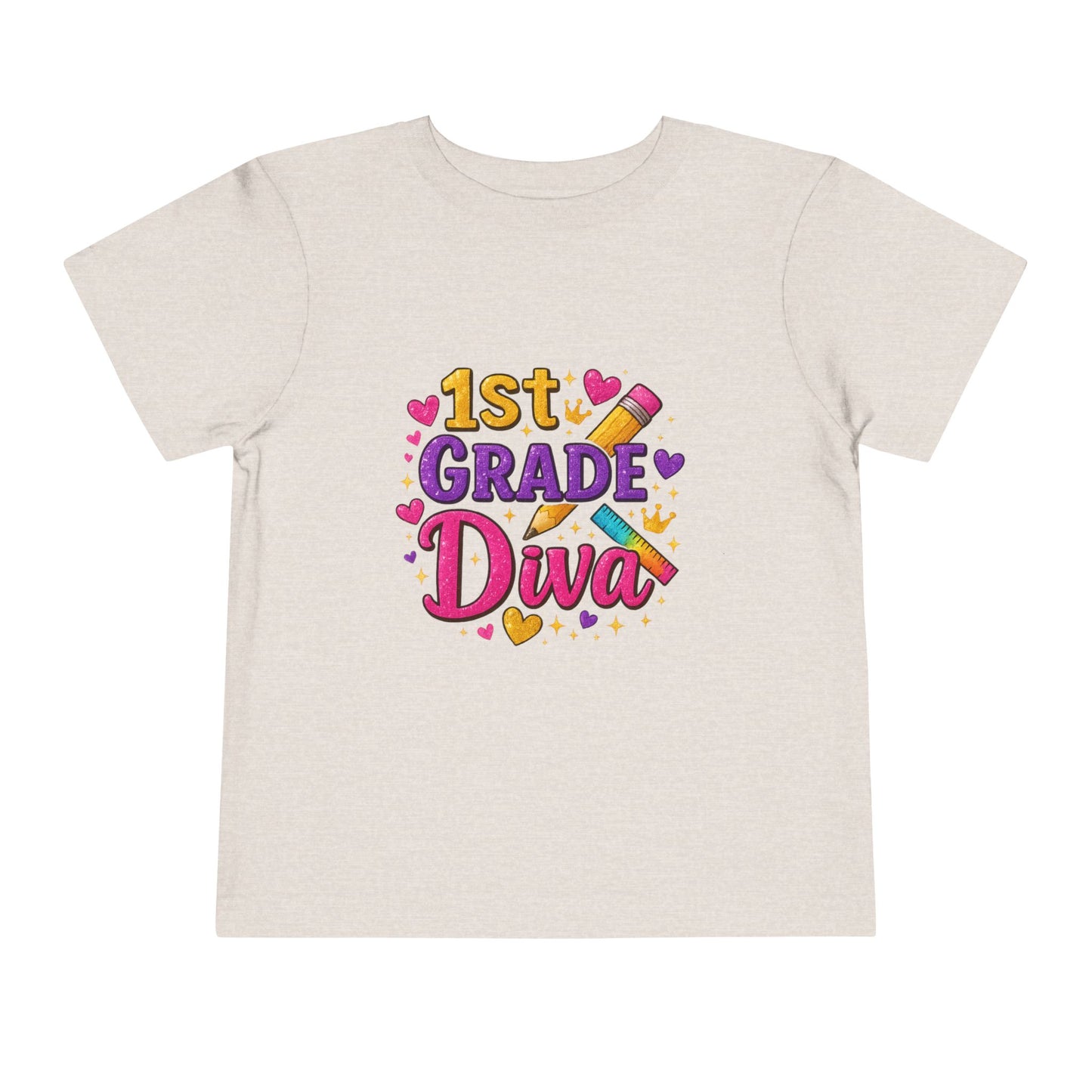 Copy of Happy First Day of School Toddler Tee, Kids School Shirt, Back to School Outfit, Rainbow Graphic Tee, Toddler Gift