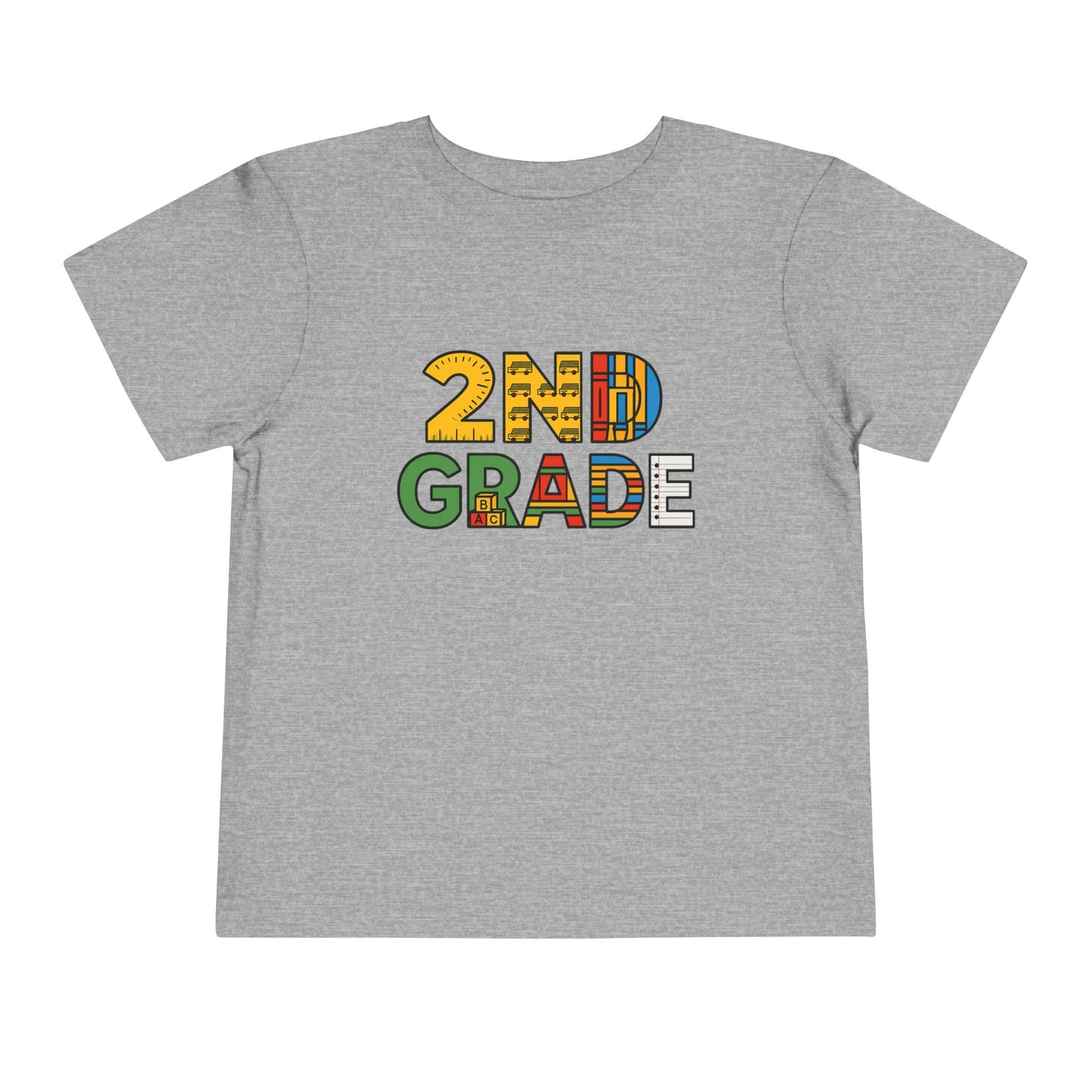 Copy of Happy First Day of School Toddler Tee, Kids School Shirt, Back to School Outfit, Rainbow Graphic Tee, Toddler Gift