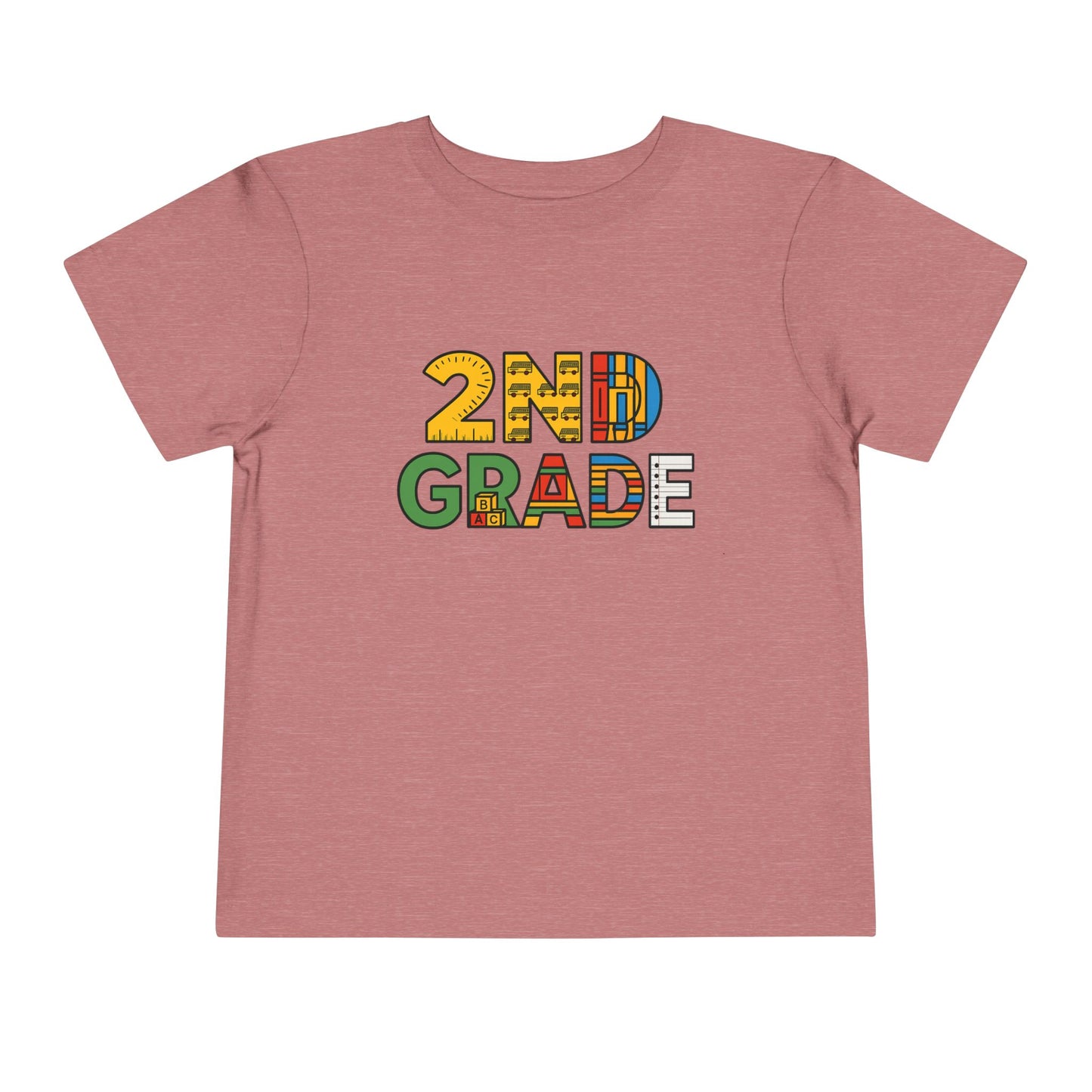 Copy of Happy First Day of School Toddler Tee, Kids School Shirt, Back to School Outfit, Rainbow Graphic Tee, Toddler Gift