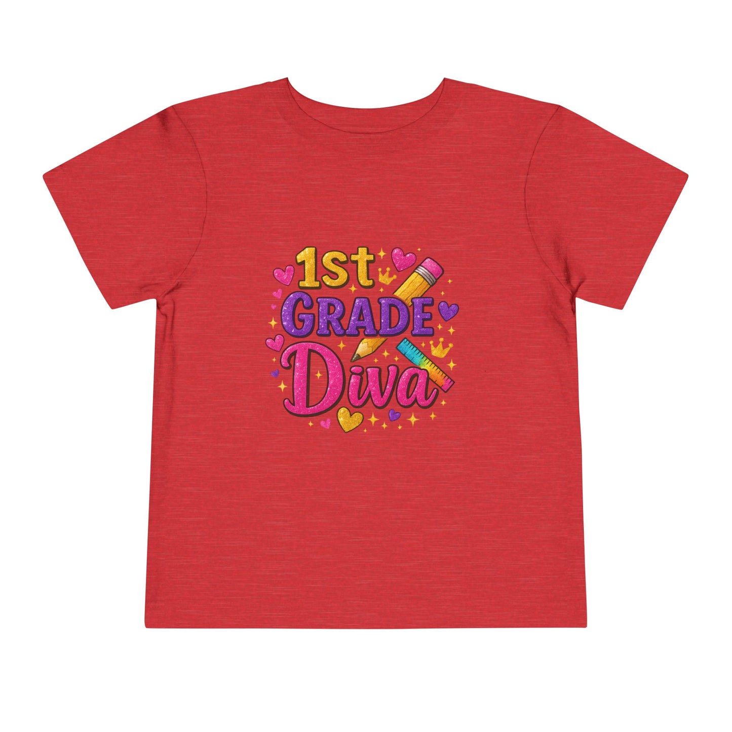 Copy of Happy First Day of School Toddler Tee, Kids School Shirt, Back to School Outfit, Rainbow Graphic Tee, Toddler Gift