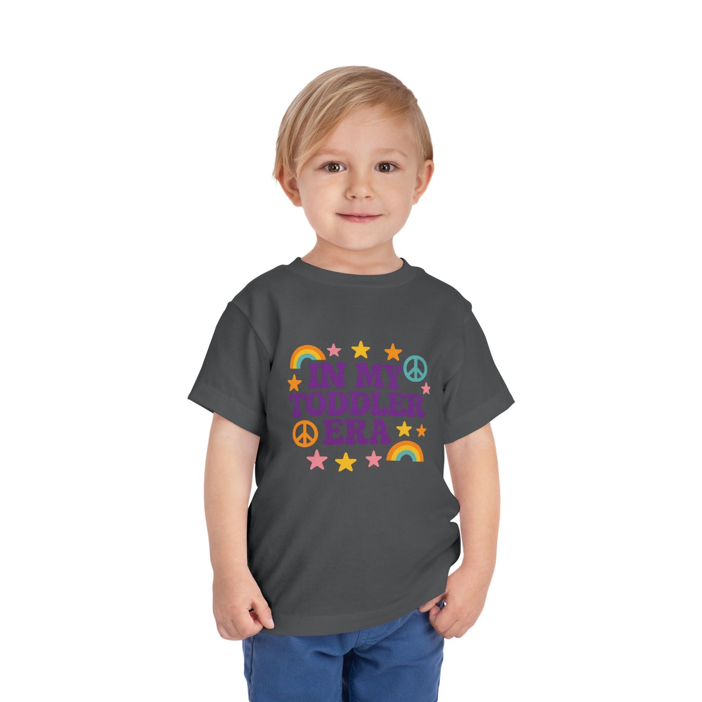 Toddler Tee, Kids School Shirt, Back to School Outfit, Rainbow Graphic Tee, Toddler Gift