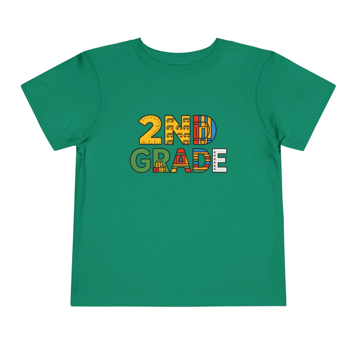 Copy of Happy First Day of School Toddler Tee, Kids School Shirt, Back to School Outfit, Rainbow Graphic Tee, Toddler Gift