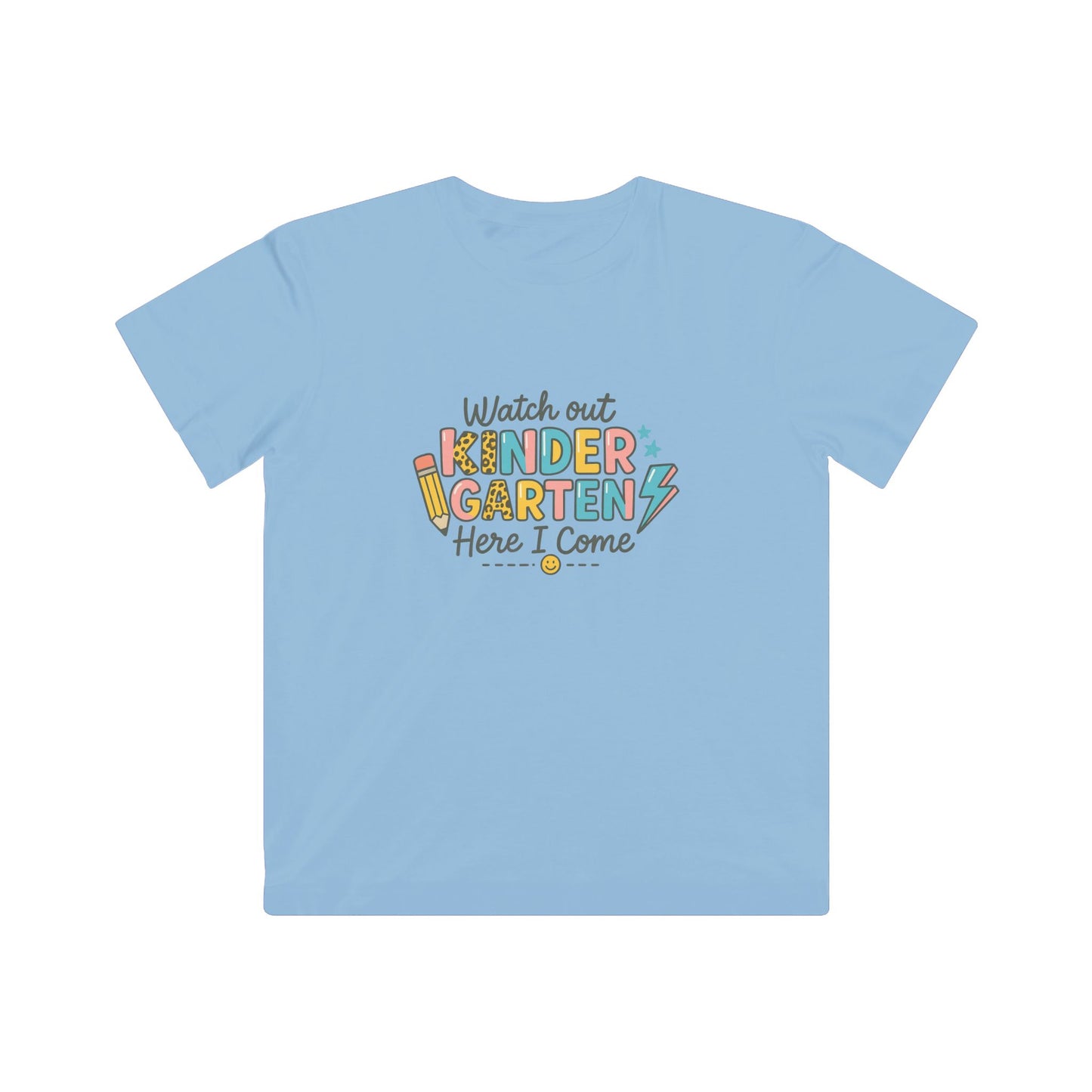 Kids Kindergarten Tee, Back to School T-Shirt, Fun Kids Apparel, First Day of School, Gift for New Students