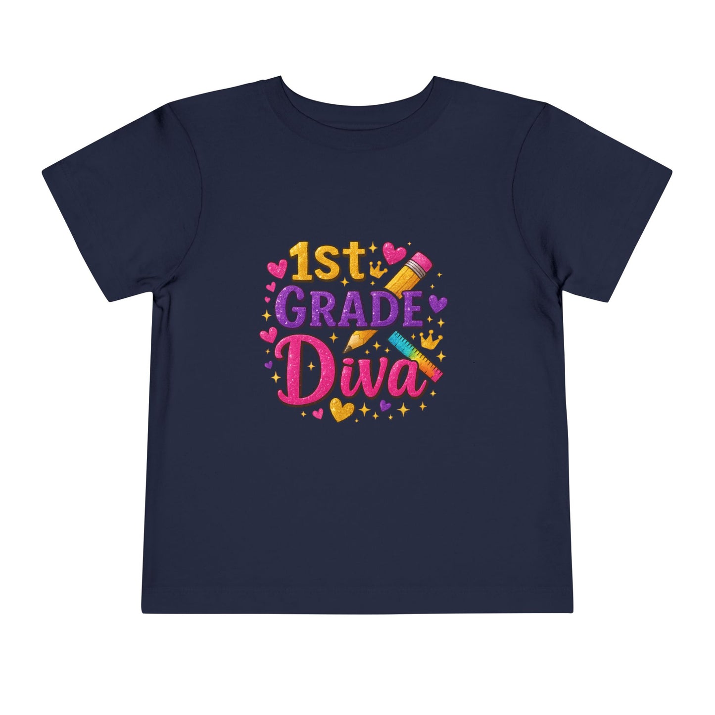Copy of Happy First Day of School Toddler Tee, Kids School Shirt, Back to School Outfit, Rainbow Graphic Tee, Toddler Gift