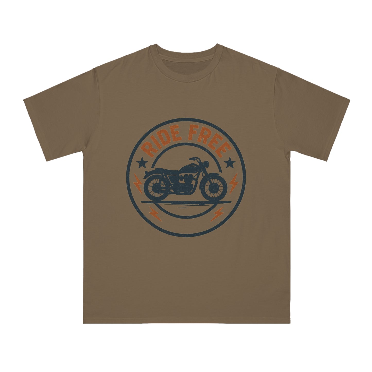 Organic unisex pixel T-shirt, eco-friendly, tech gift.