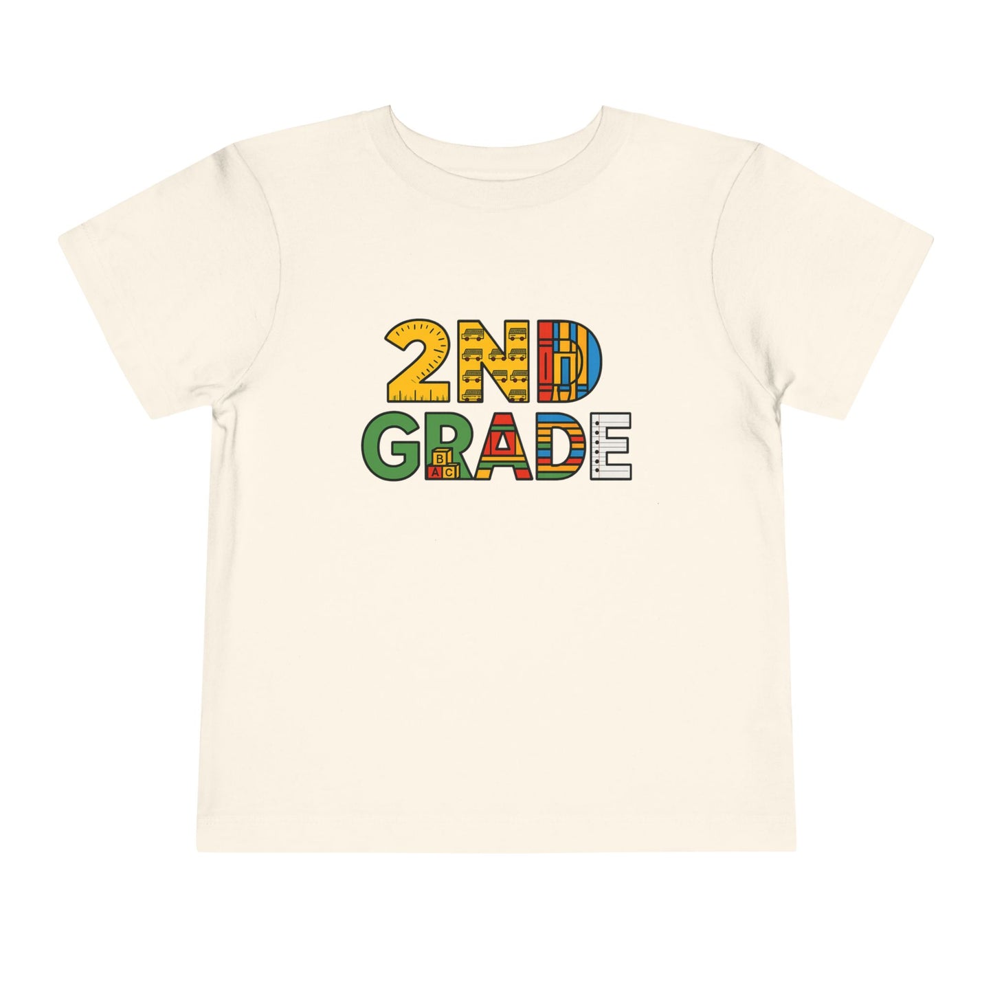 Copy of Happy First Day of School Toddler Tee, Kids School Shirt, Back to School Outfit, Rainbow Graphic Tee, Toddler Gift