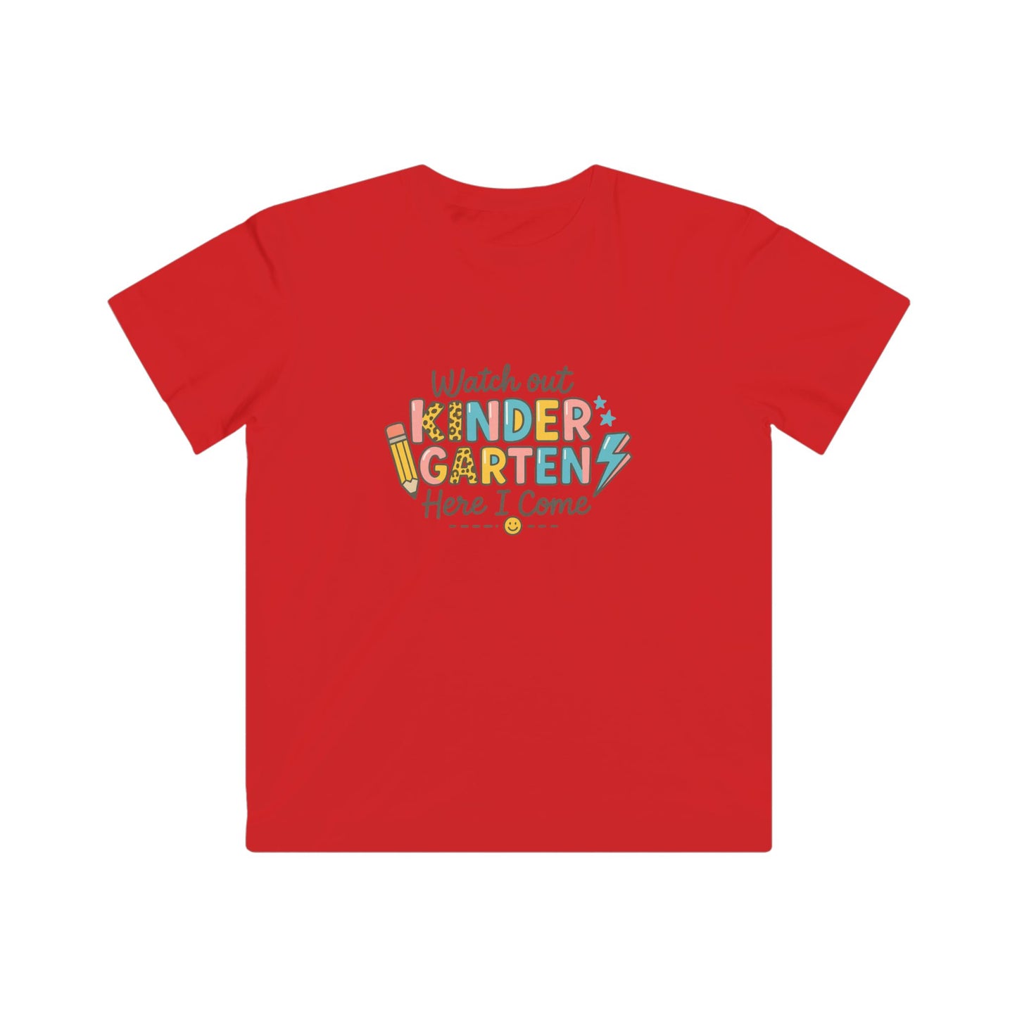Kids Kindergarten Tee, Back to School T-Shirt, Fun Kids Apparel, First Day of School, Gift for New Students