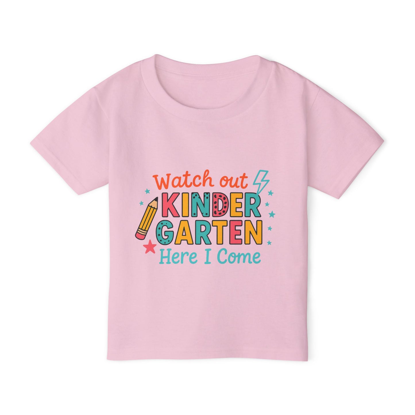 Kindergarten Ready Toddler T-Shirt, Back to School Tee, Cute Kids Apparel, Childrens Shirt, Education Gift