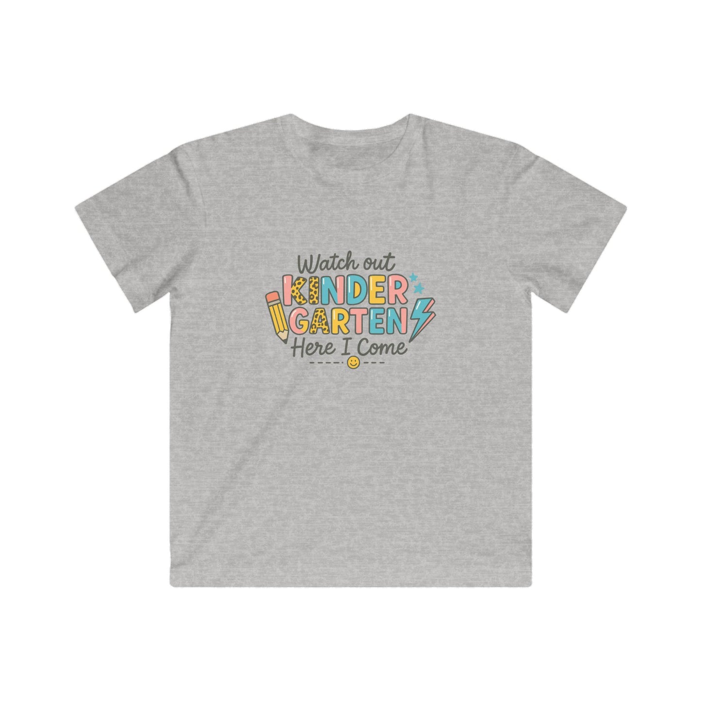Kids Kindergarten Tee, Back to School T-Shirt, Fun Kids Apparel, First Day of School, Gift for New Students