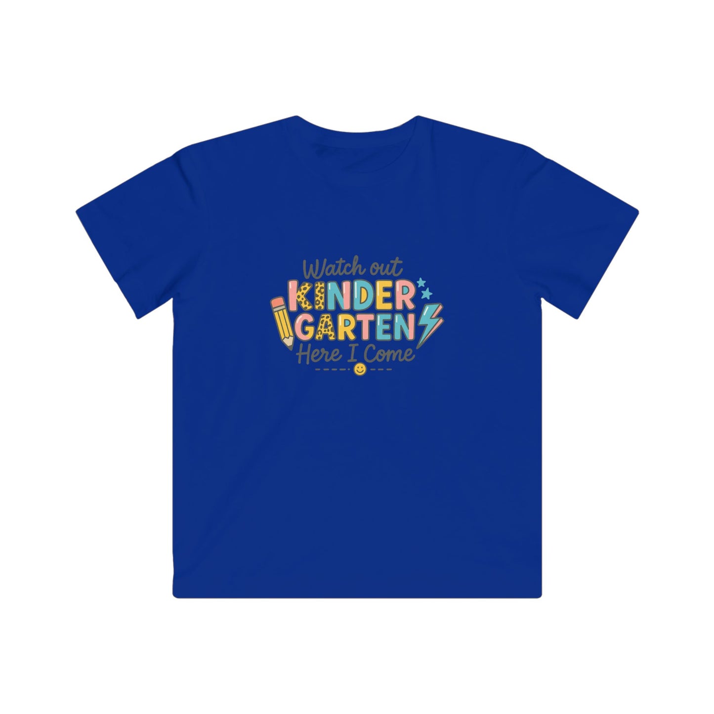 Kids Kindergarten Tee, Back to School T-Shirt, Fun Kids Apparel, First Day of School, Gift for New Students
