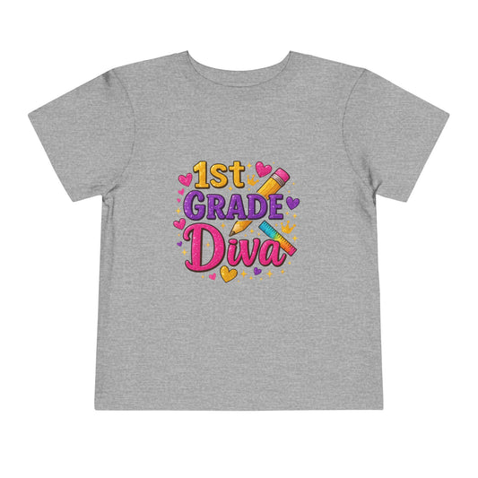 Copy of Happy First Day of School Toddler Tee, Kids School Shirt, Back to School Outfit, Rainbow Graphic Tee, Toddler Gift