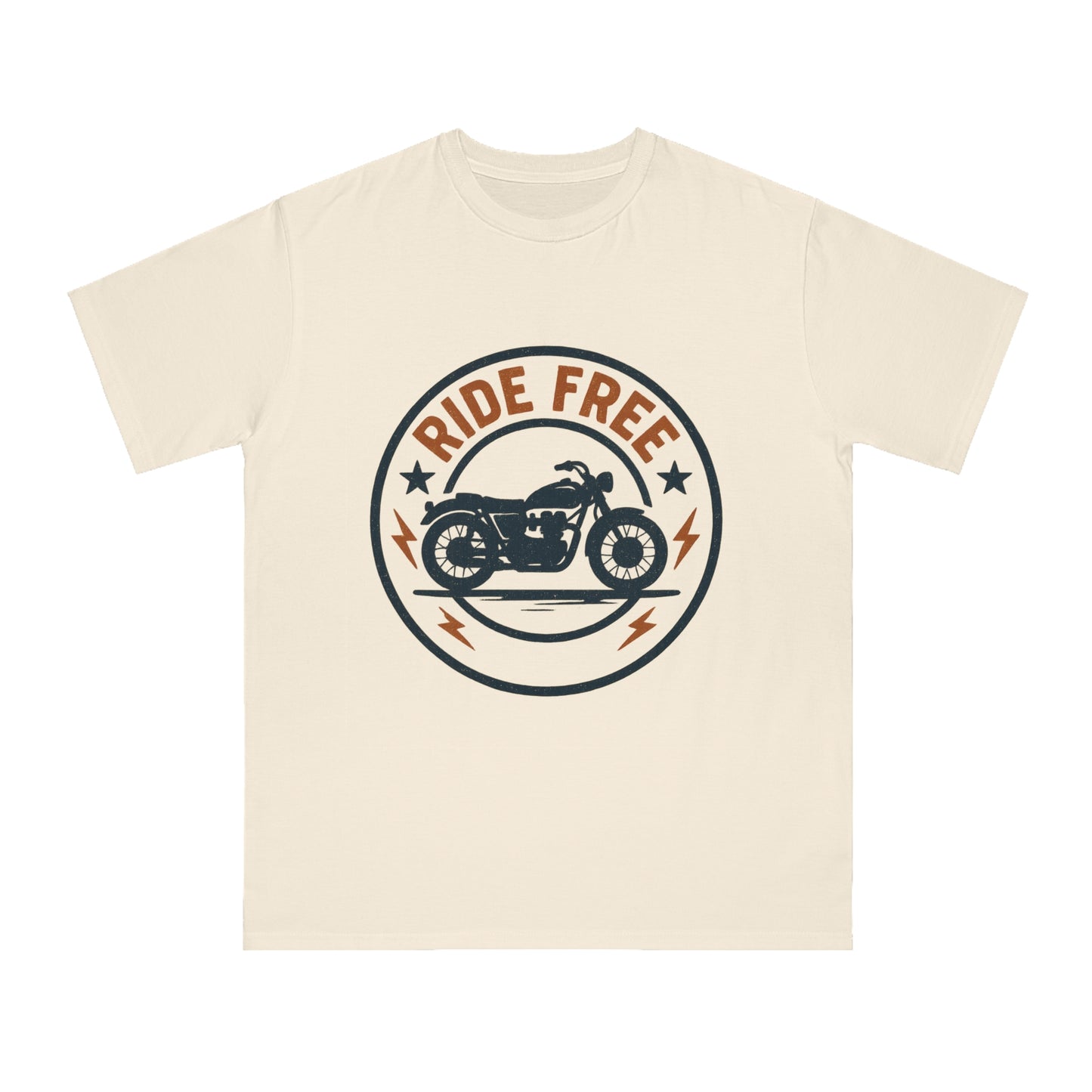 Organic unisex pixel T-shirt, eco-friendly, tech gift.