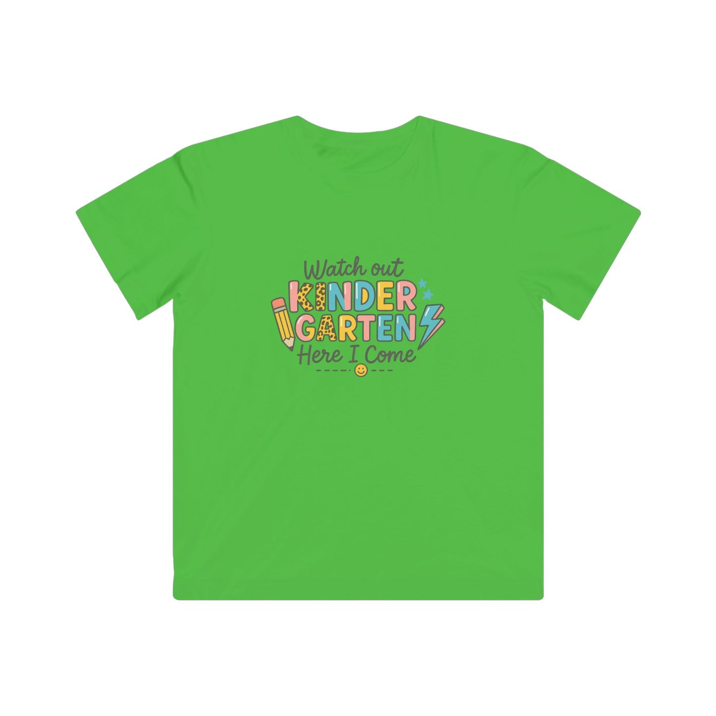 Kids Kindergarten Tee, Back to School T-Shirt, Fun Kids Apparel, First Day of School, Gift for New Students